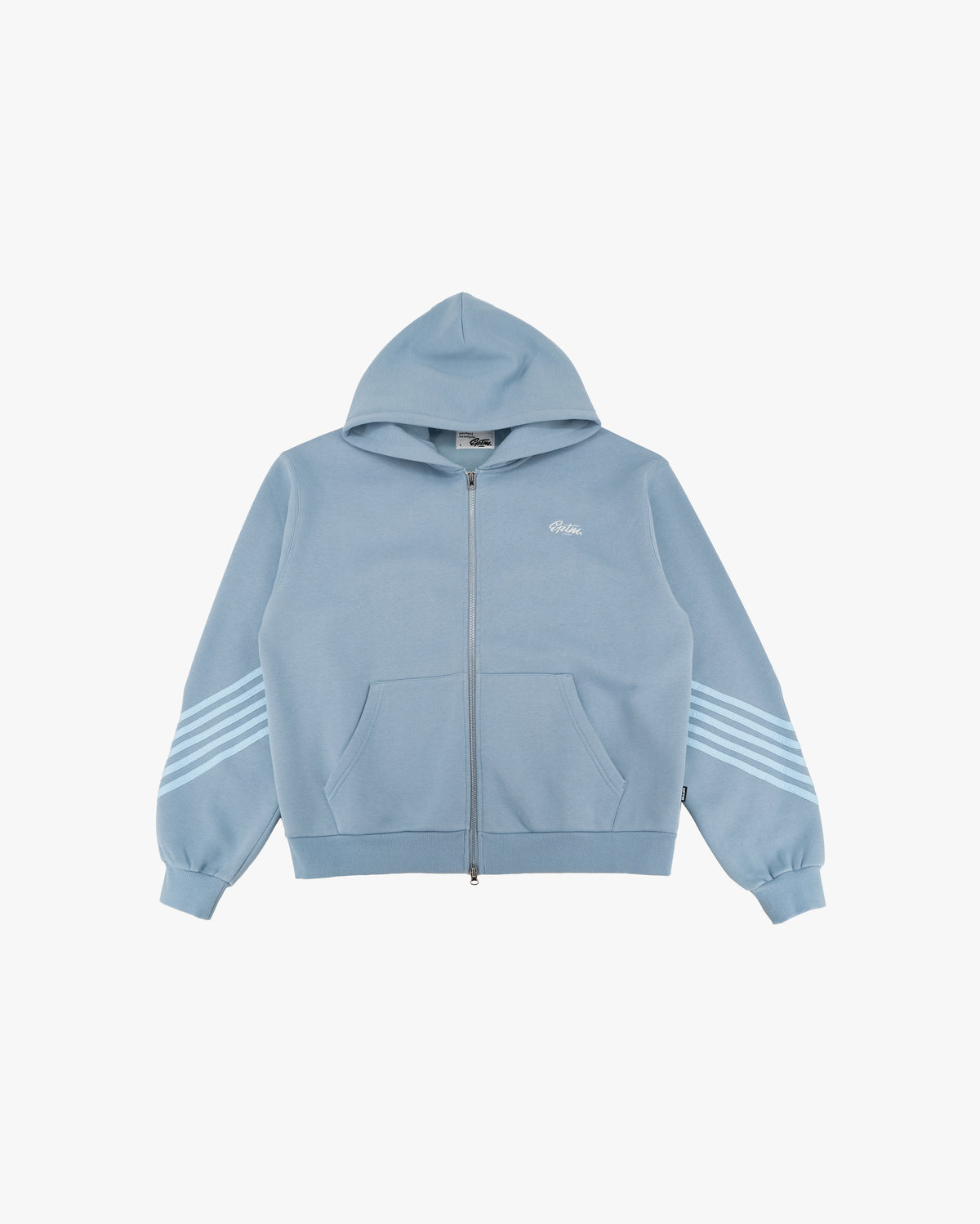 EPTM Highline Zip Up Hoodie - Dusty Blue