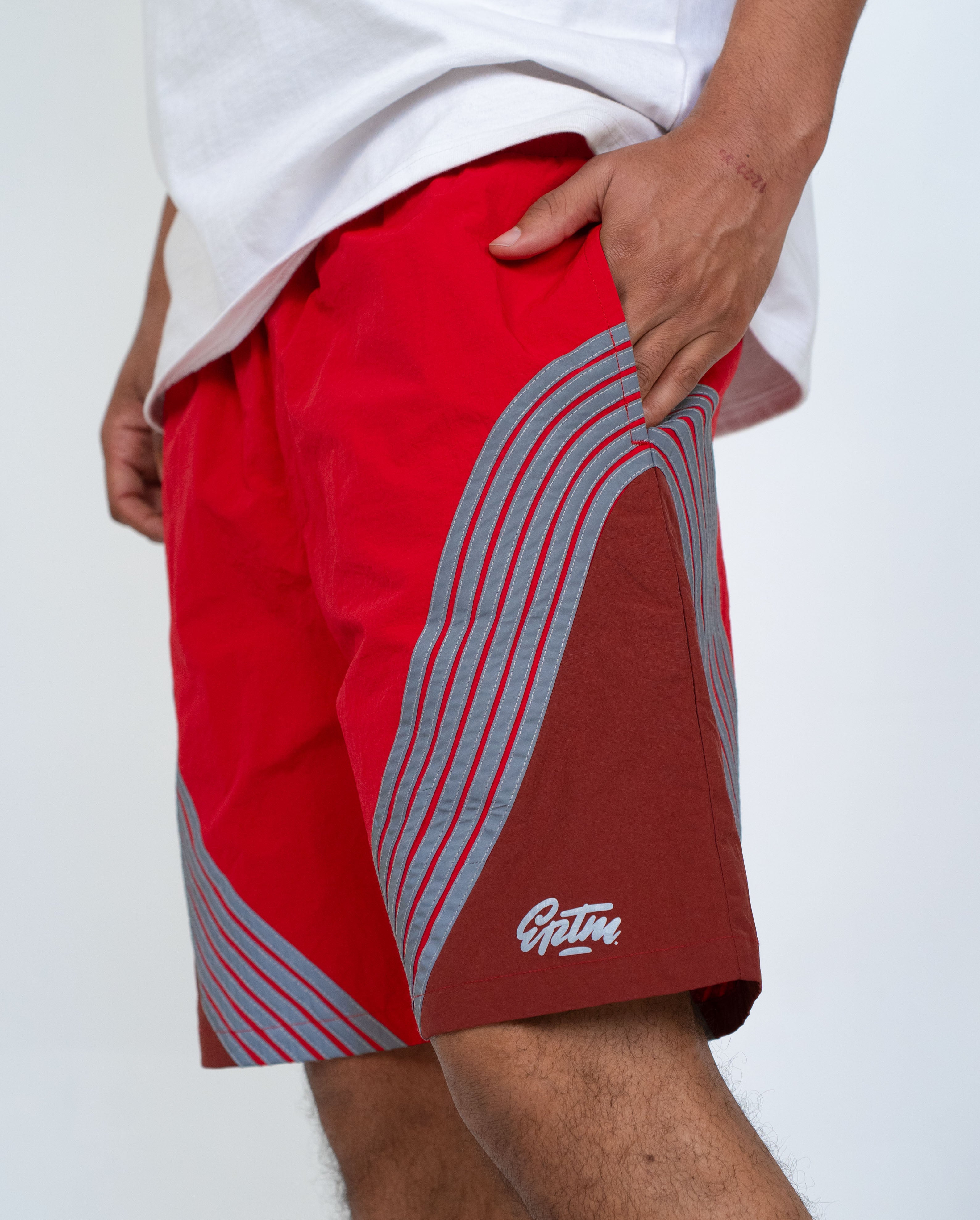 EPTM Highway Shorts - Red