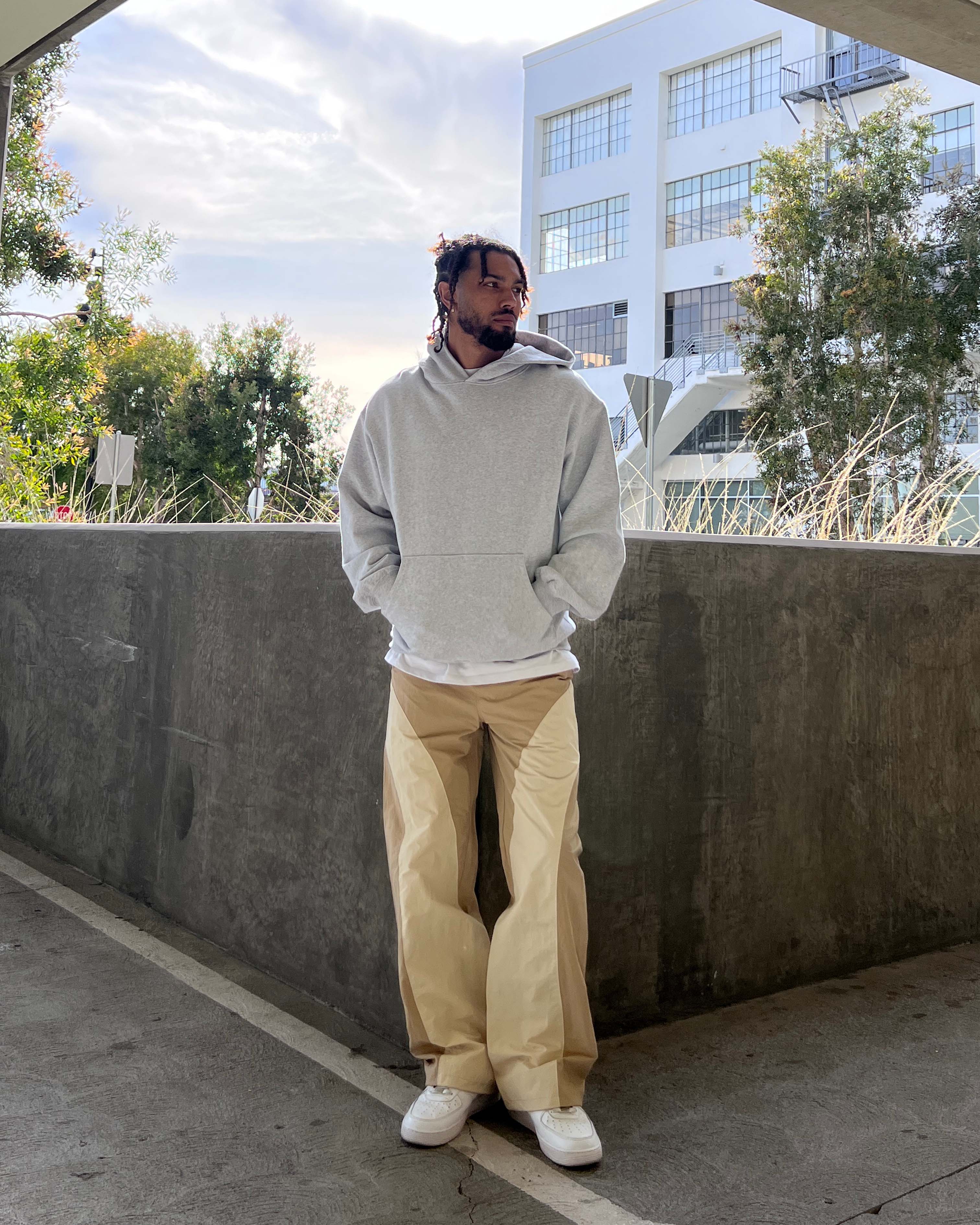 EPTM INNIE TRACK PANTS - KHAKI