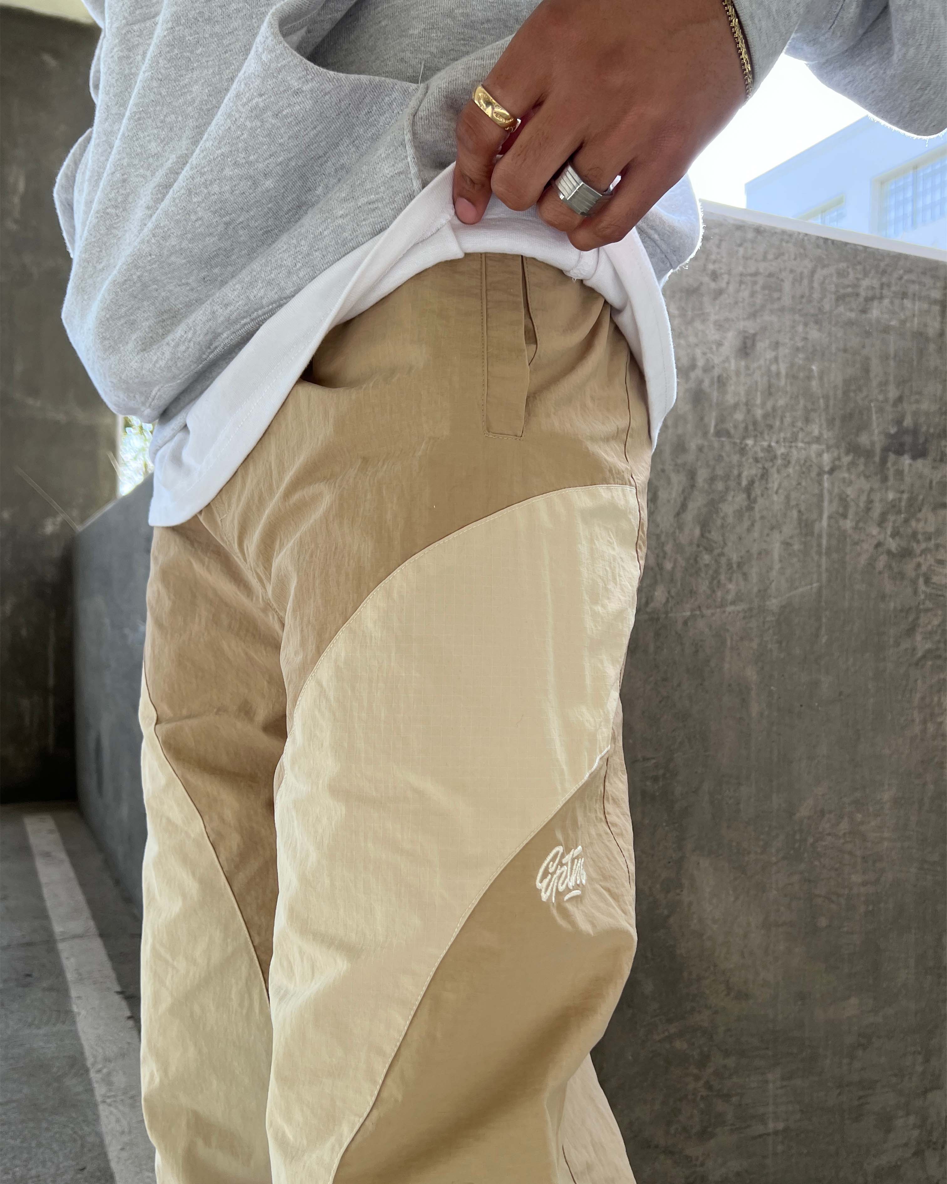 EPTM INNIE TRACK PANTS - KHAKI