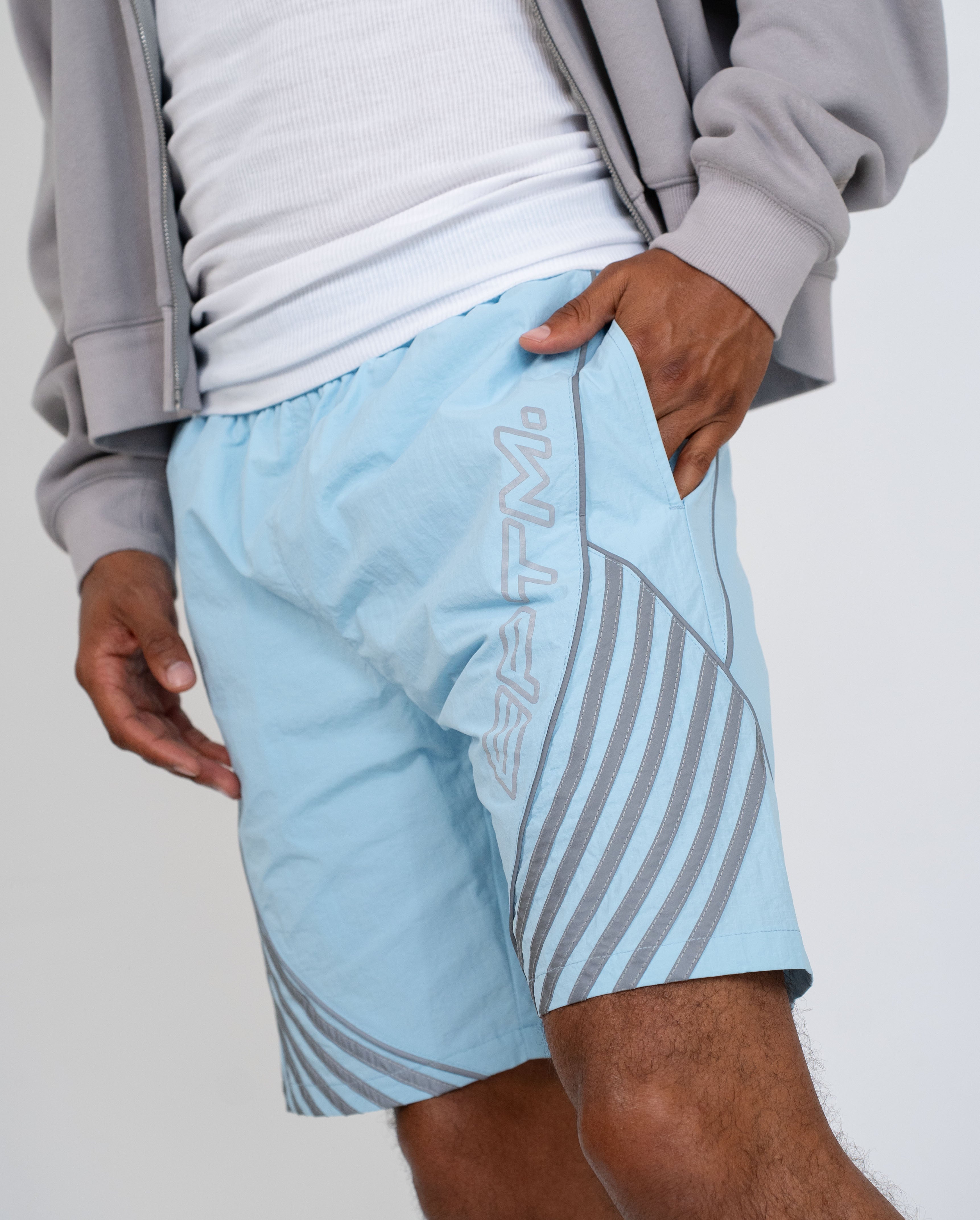 EPTM Kappa Shorts - Sky Blue