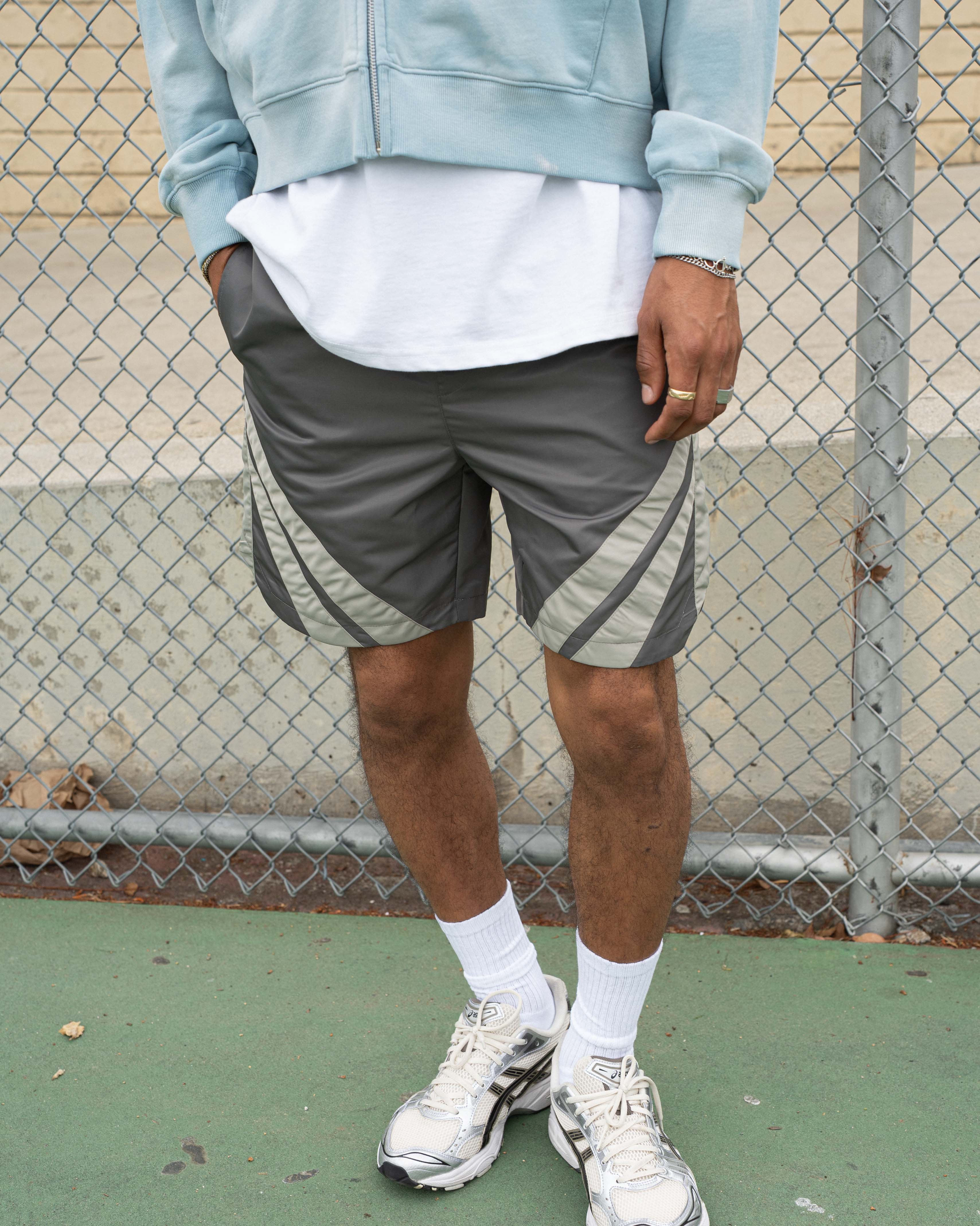 EPTM MARATHON SHORTS - GREY