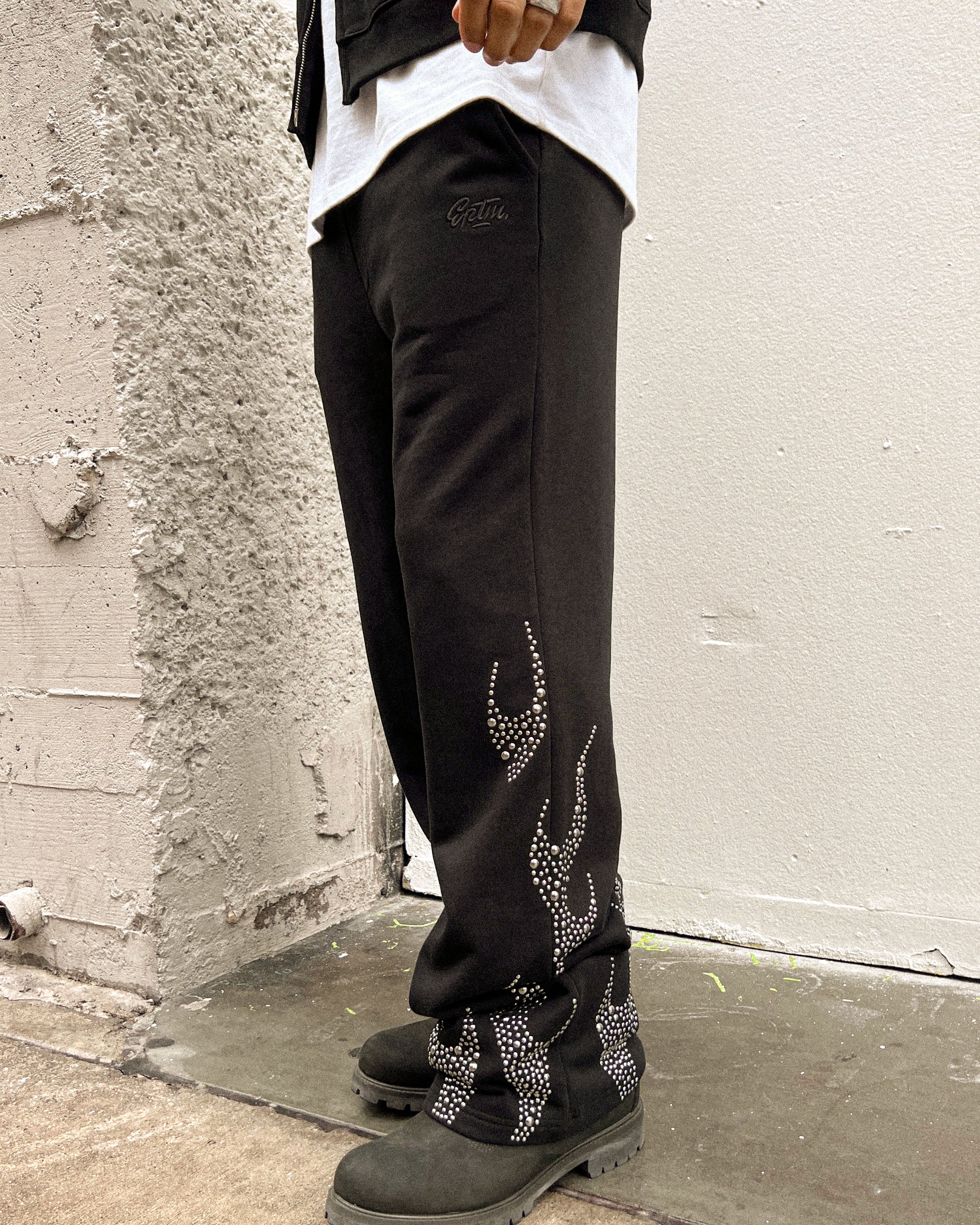EPTM Metal Flame Pants - Black