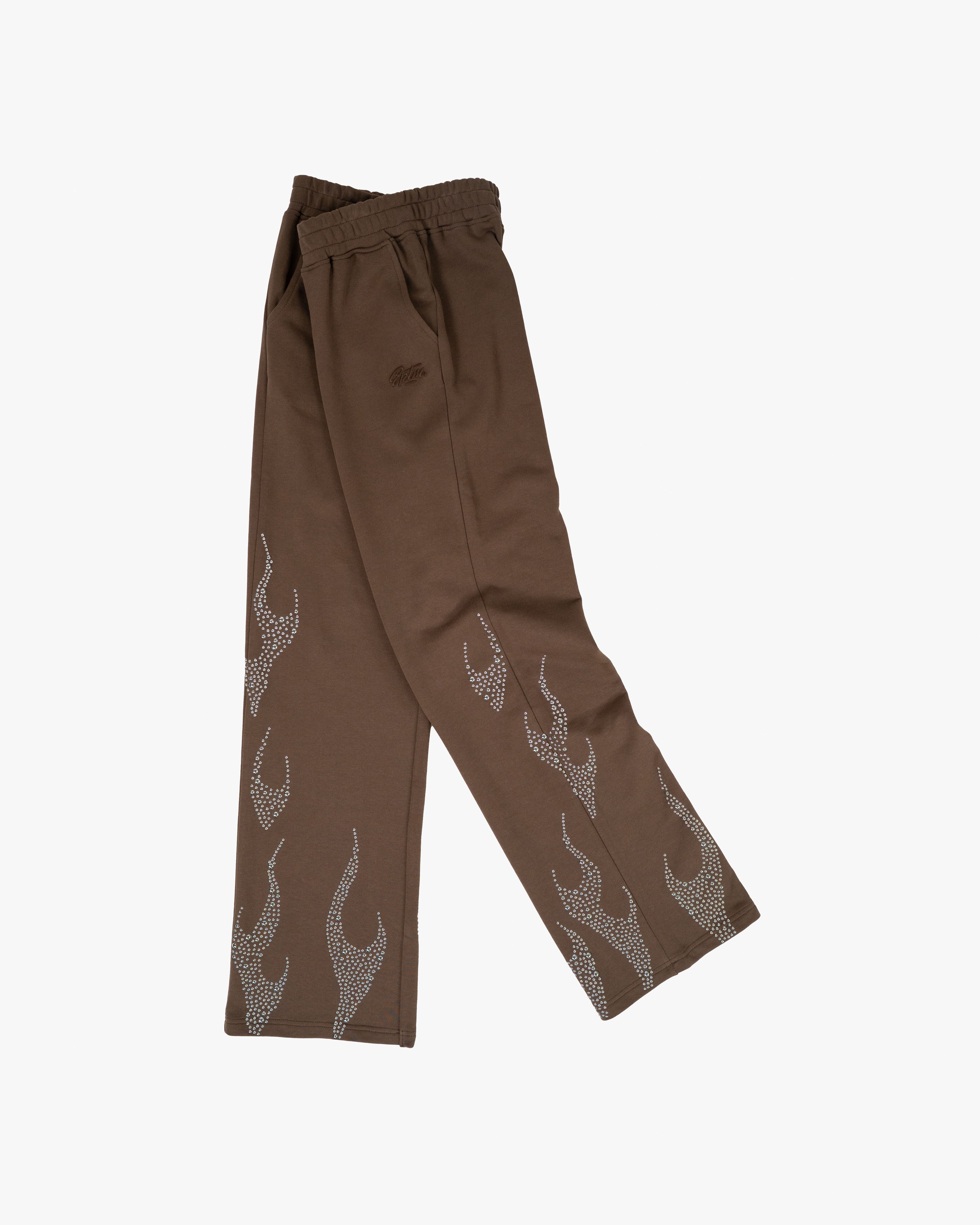 EPTM Metal Flame Pants - Brown