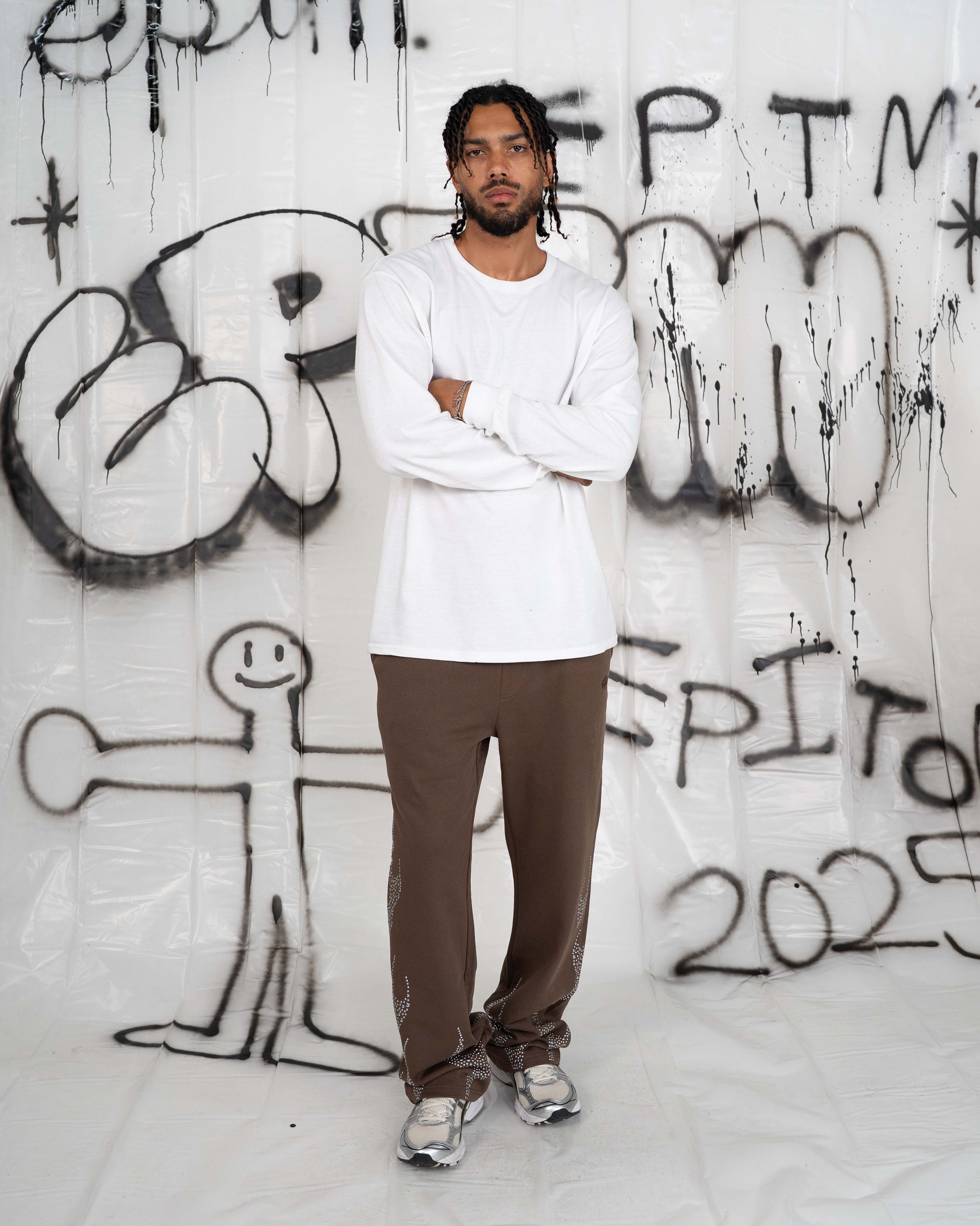 EPTM Metal Flame Pants - Brown