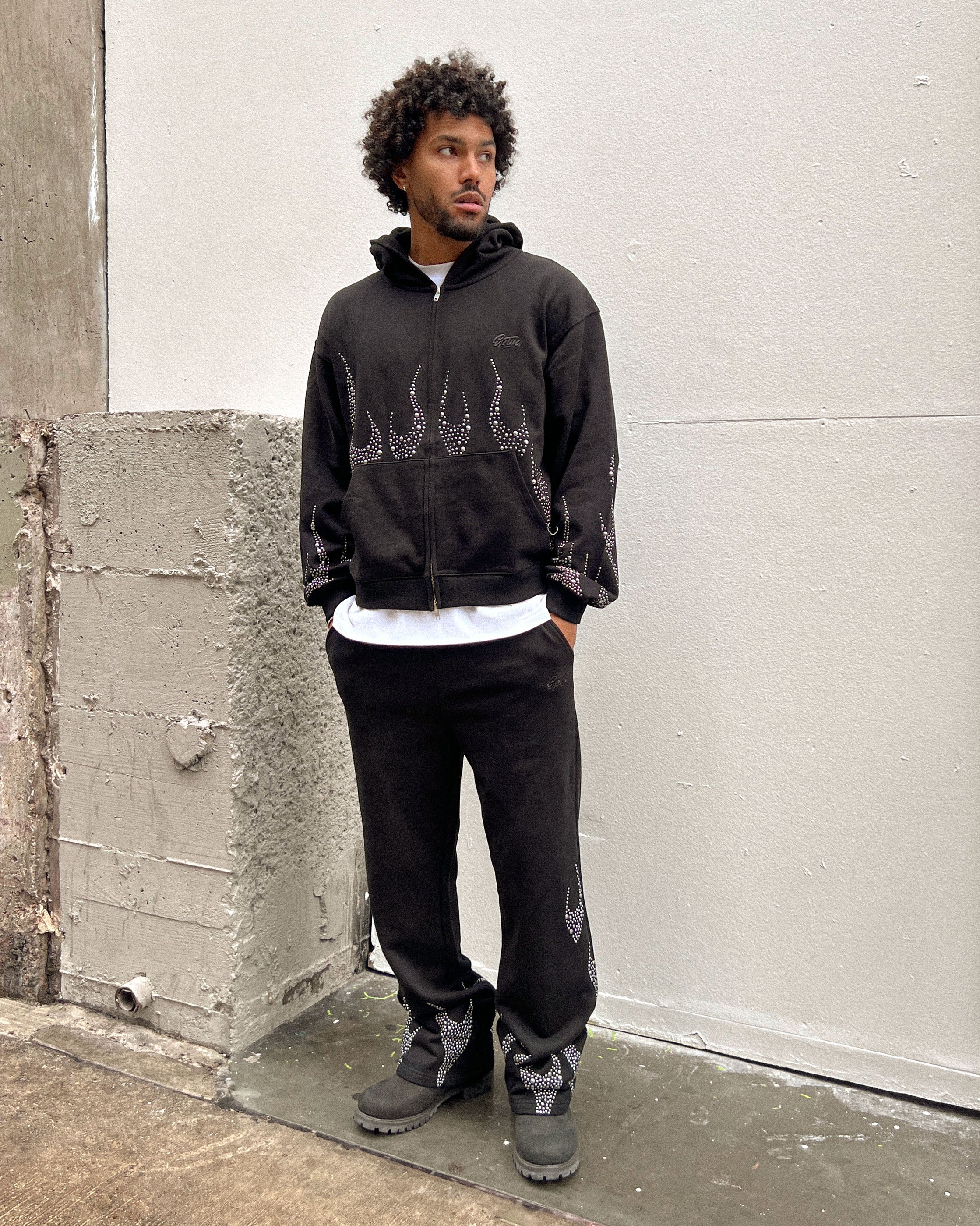 EPTM Metal Flame Pants - Black