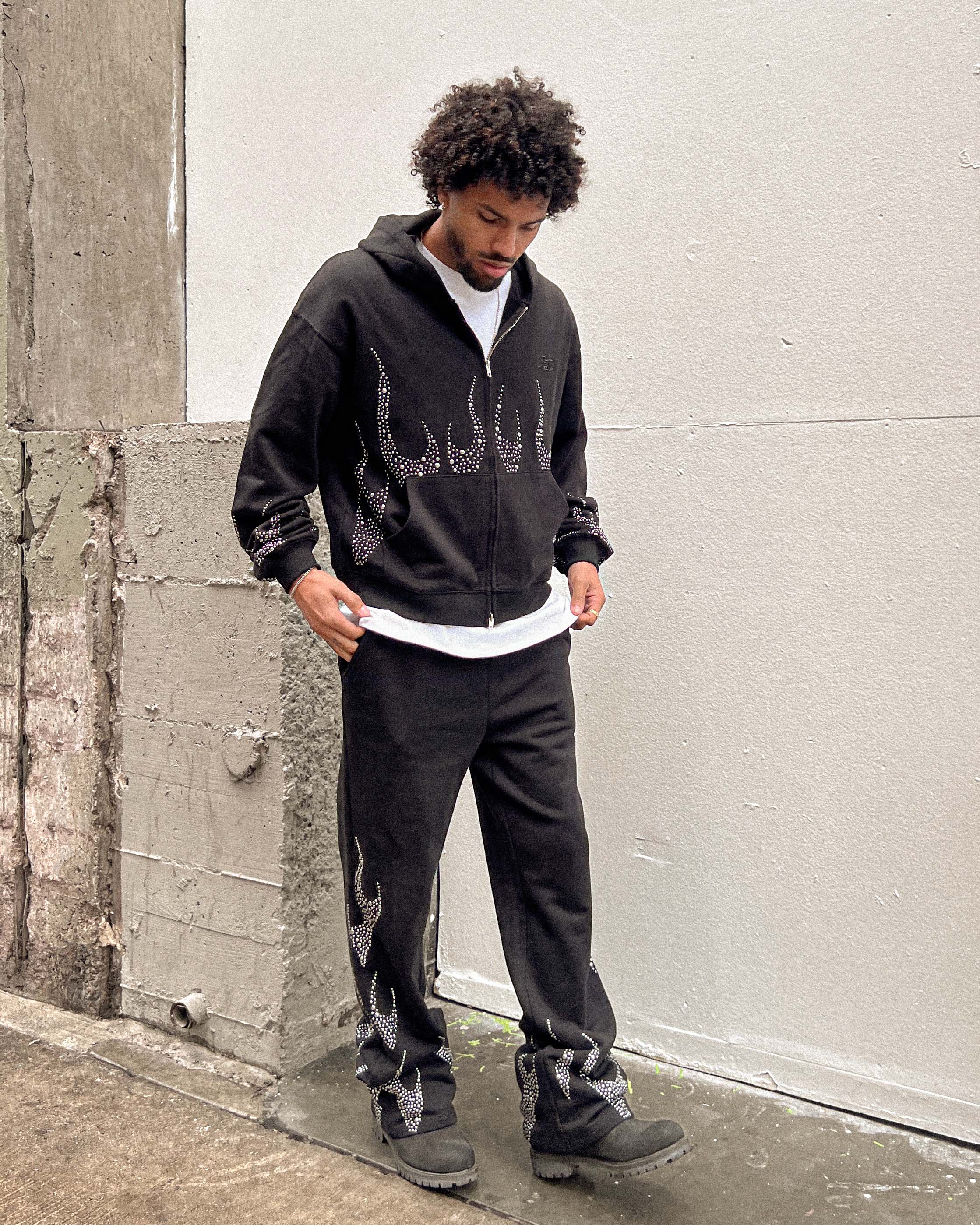 EPTM Metal Flame Pants - Black