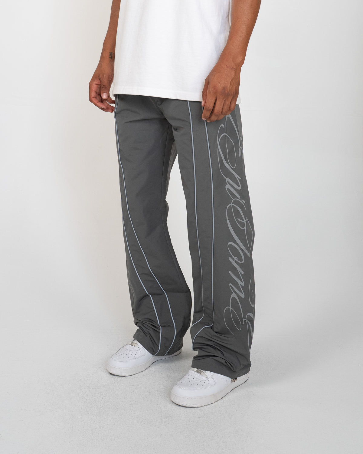 EPTM Monogram Pants - Charcoal