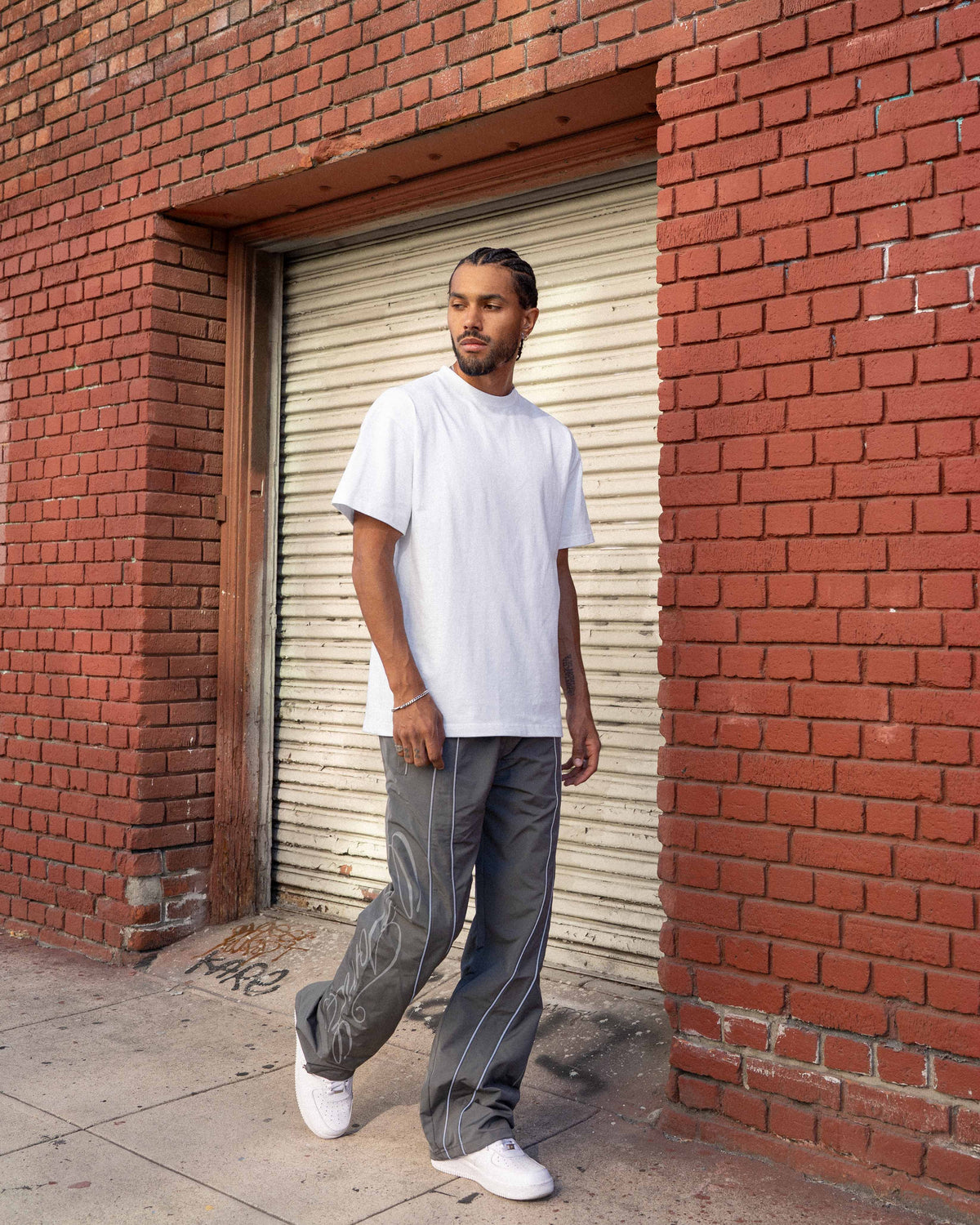 EPTM Monogram Pants - Charcoal