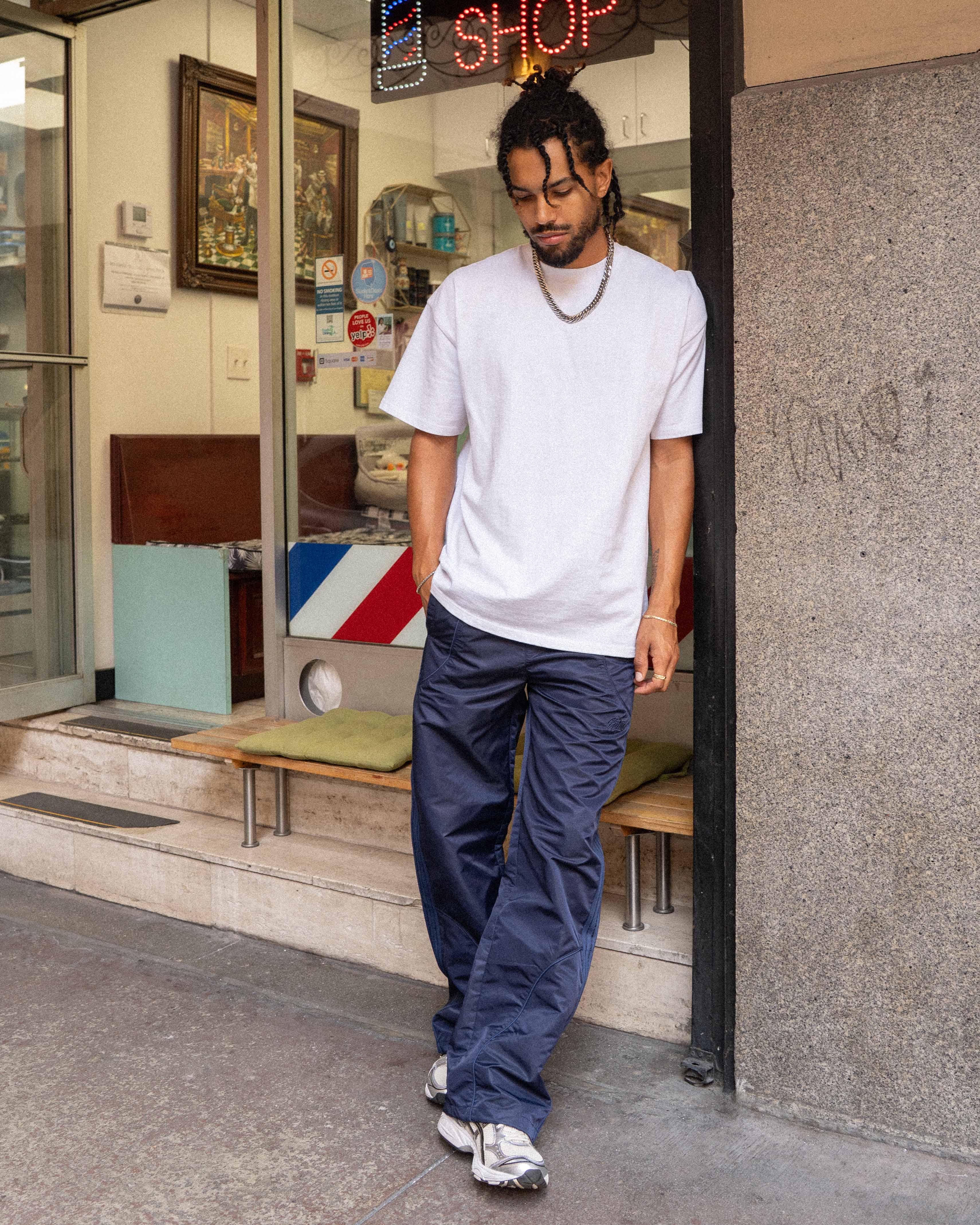EPTM Mono Track Pants - Navy