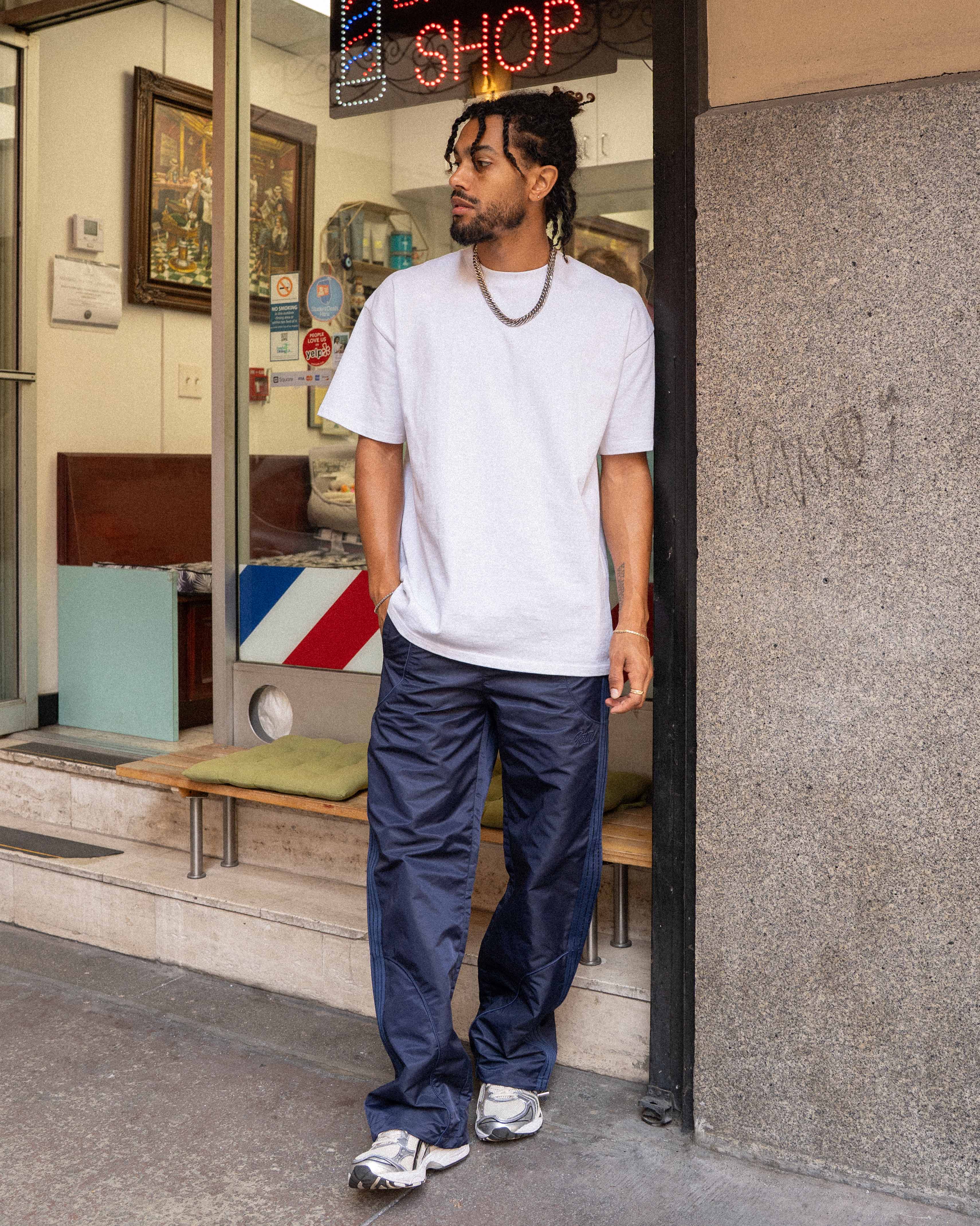 EPTM Mono Track Pants - Navy