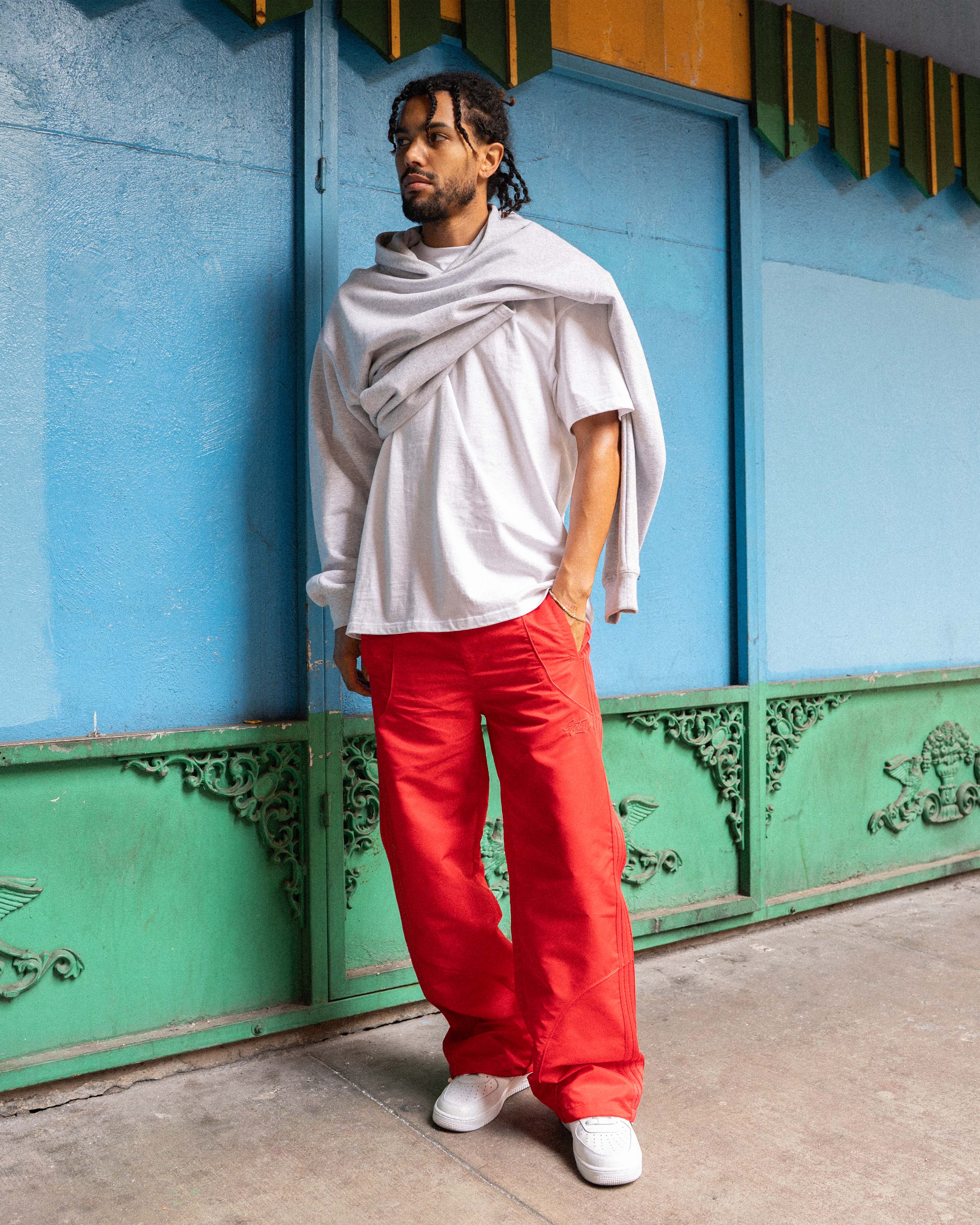 EPTM Mono Track Pants - Red