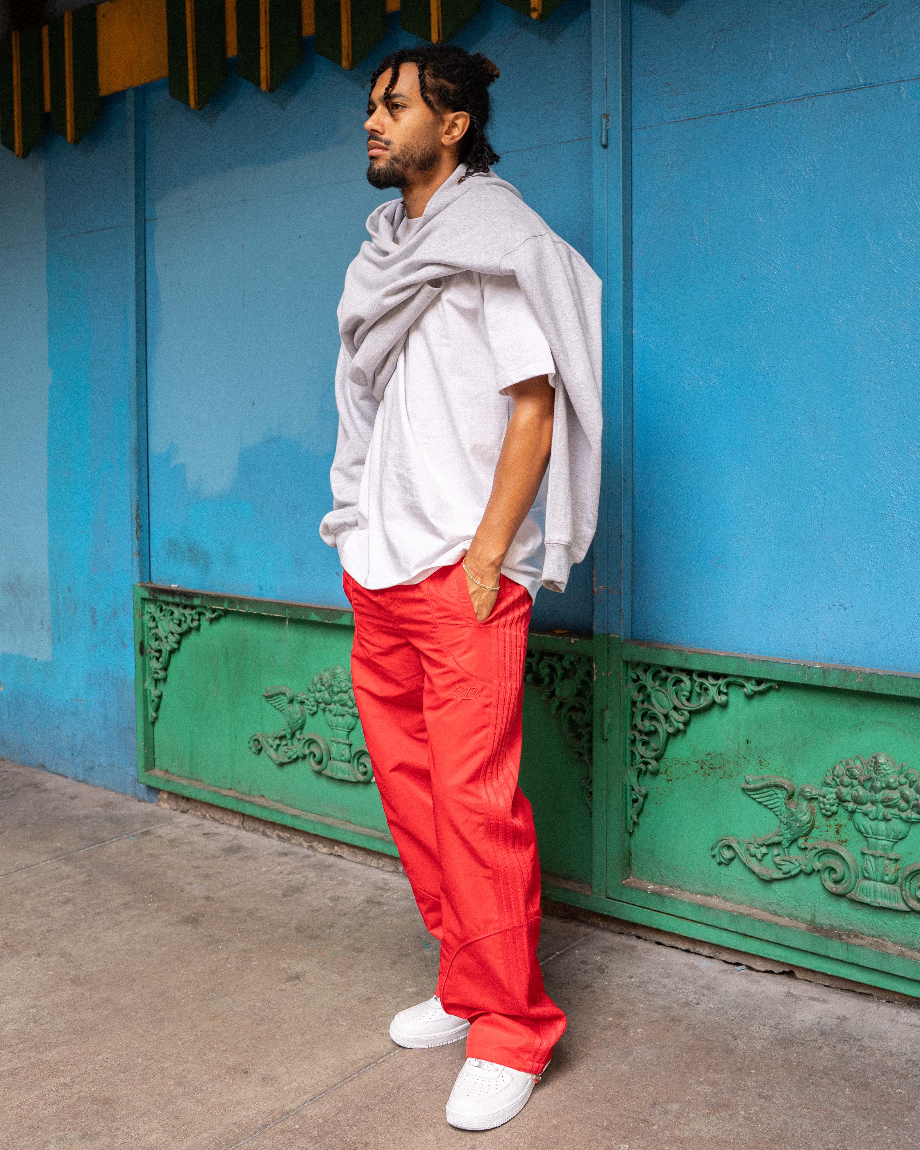 EPTM Mono Track Pants - Red