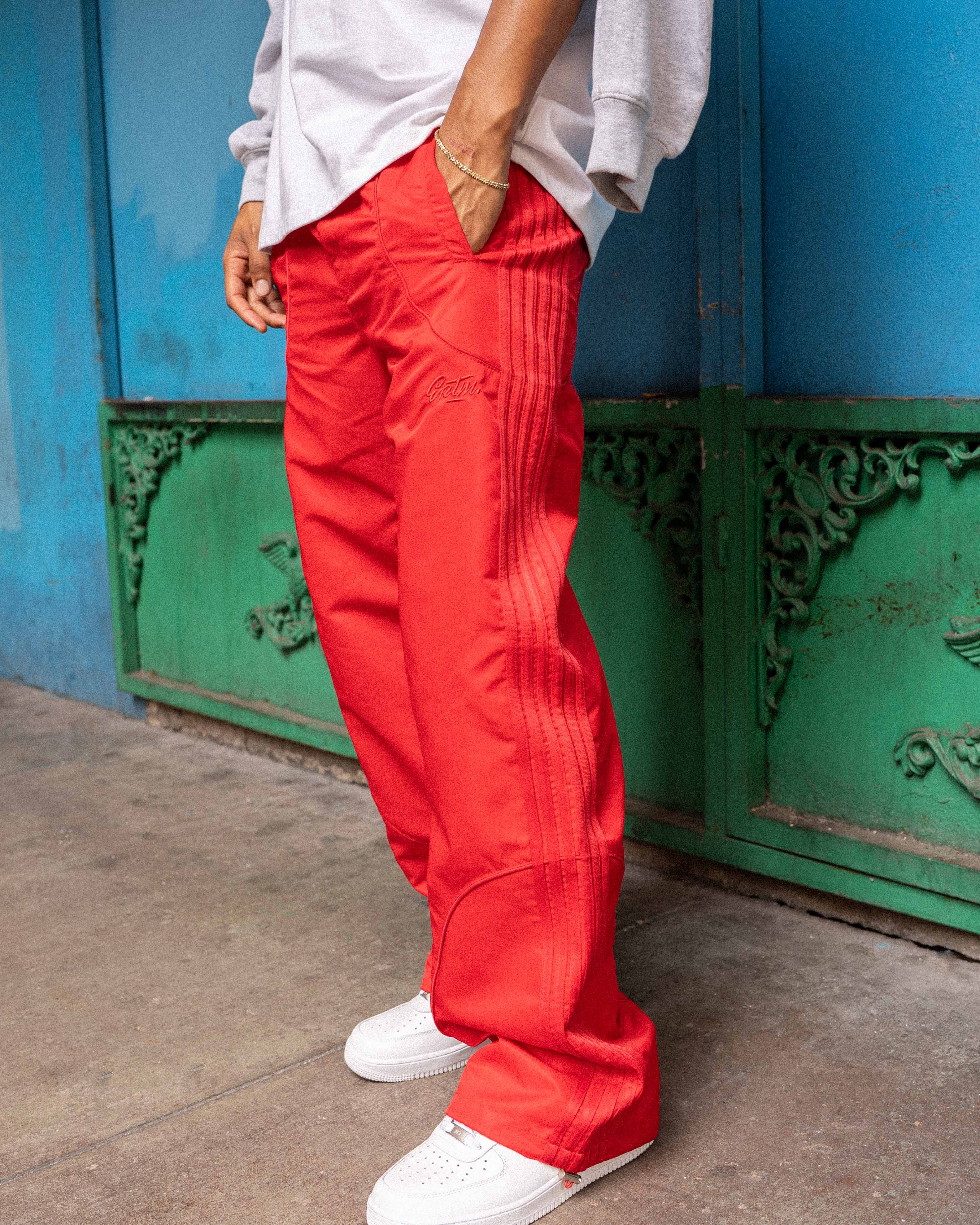 EPTM Mono Track Pants - Red