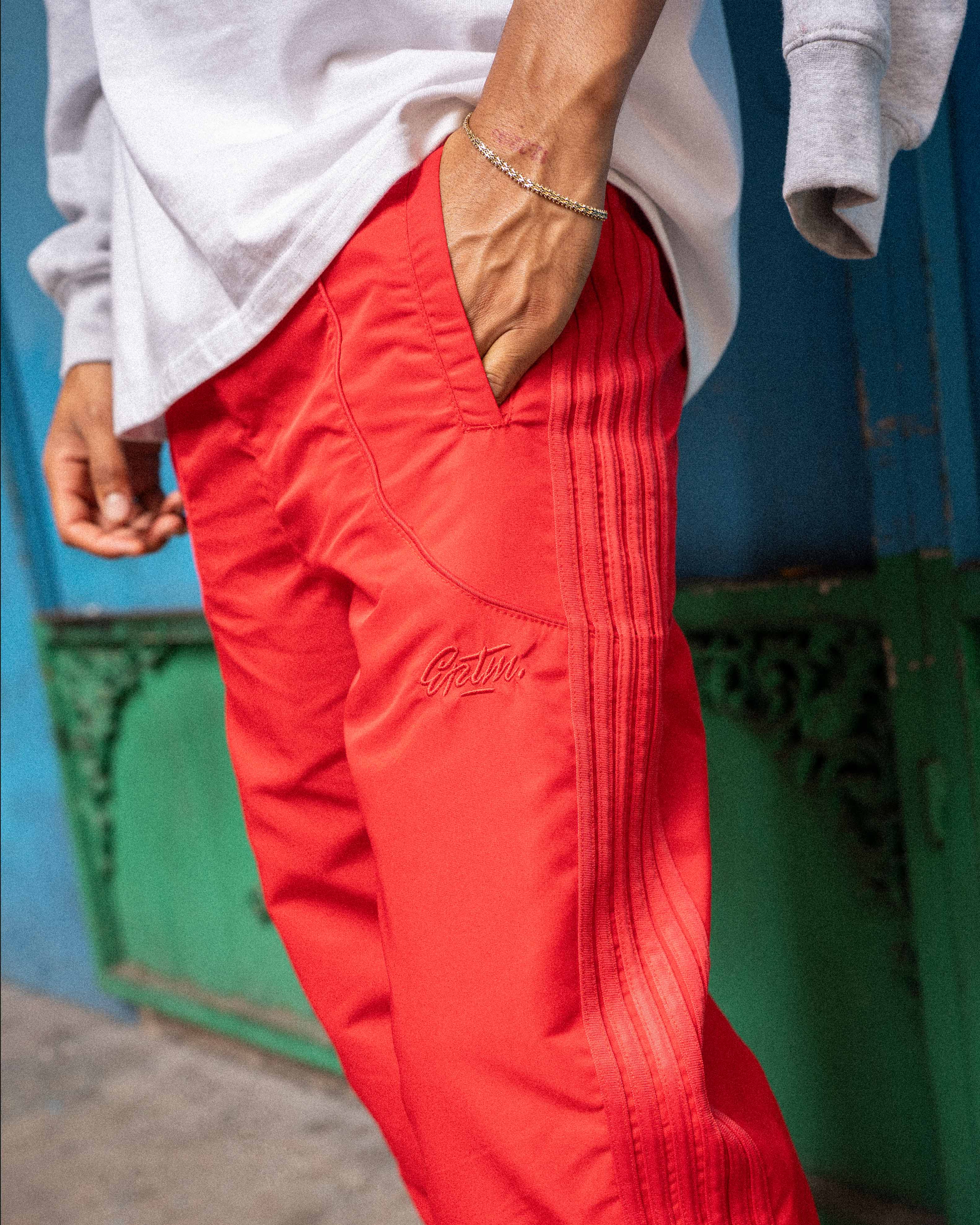 EPTM Mono Track Pants - Red