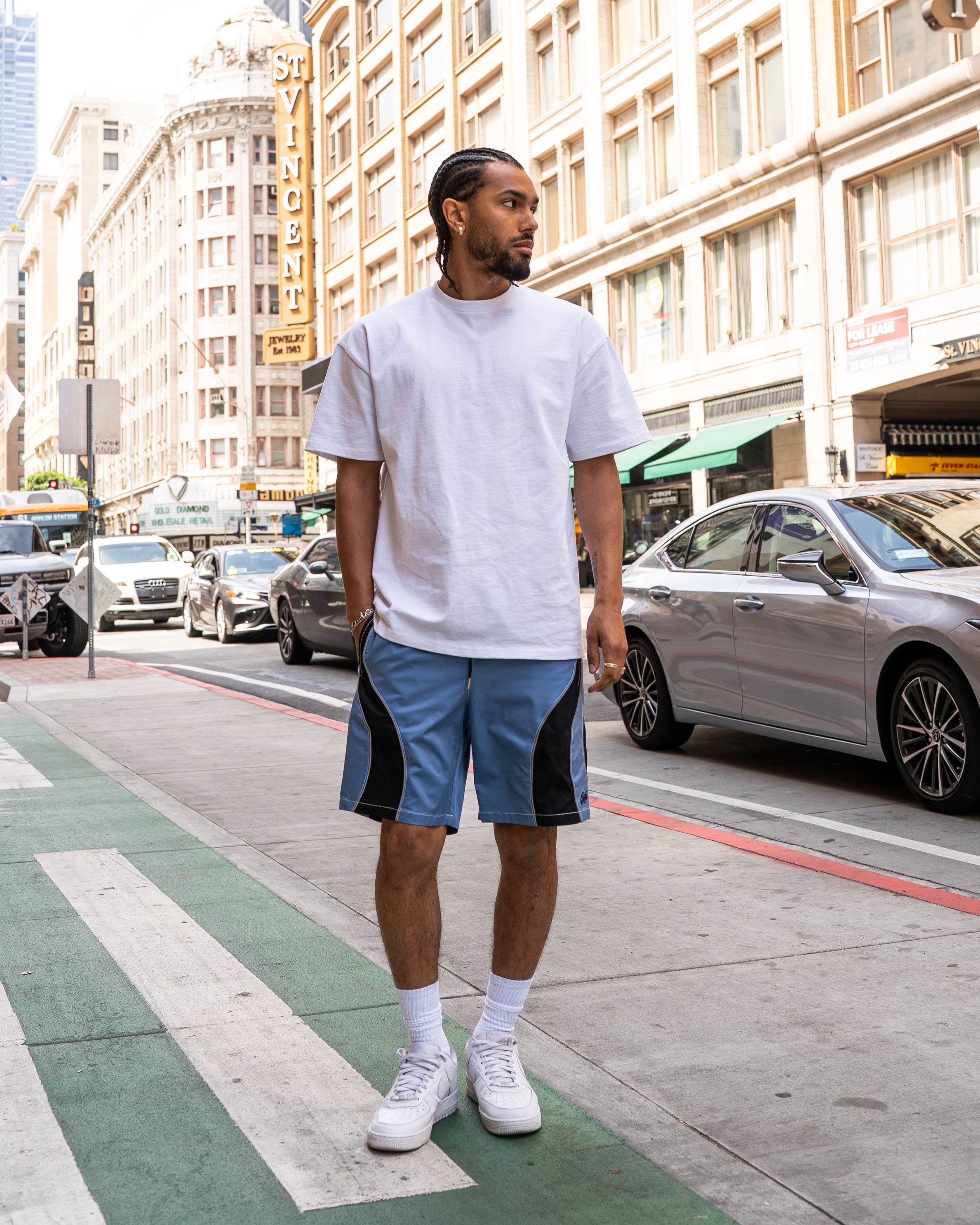 EPTM MONTANA SHORTS - DENIM BLUE