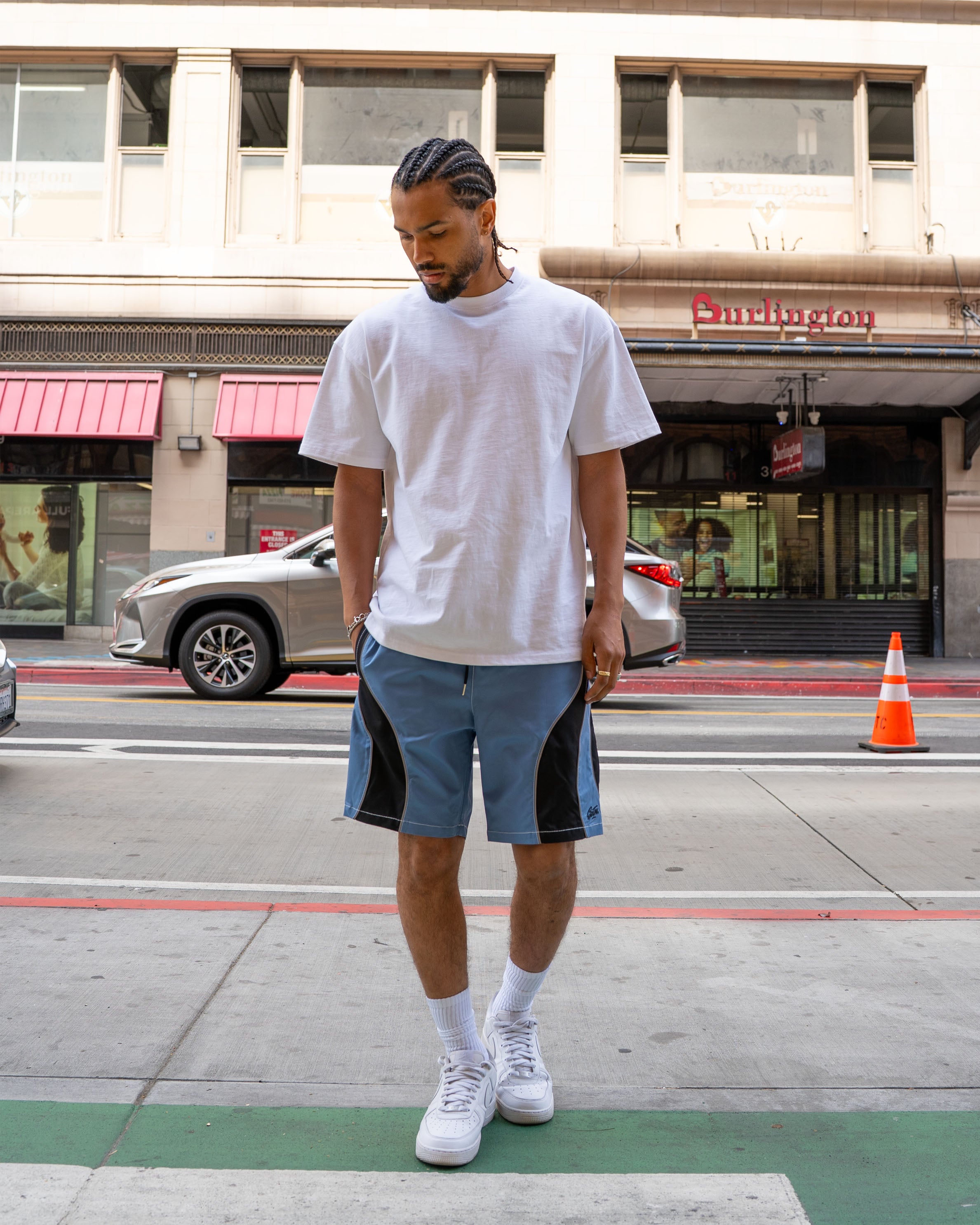 EPTM MONTANA SHORTS - DENIM BLUE