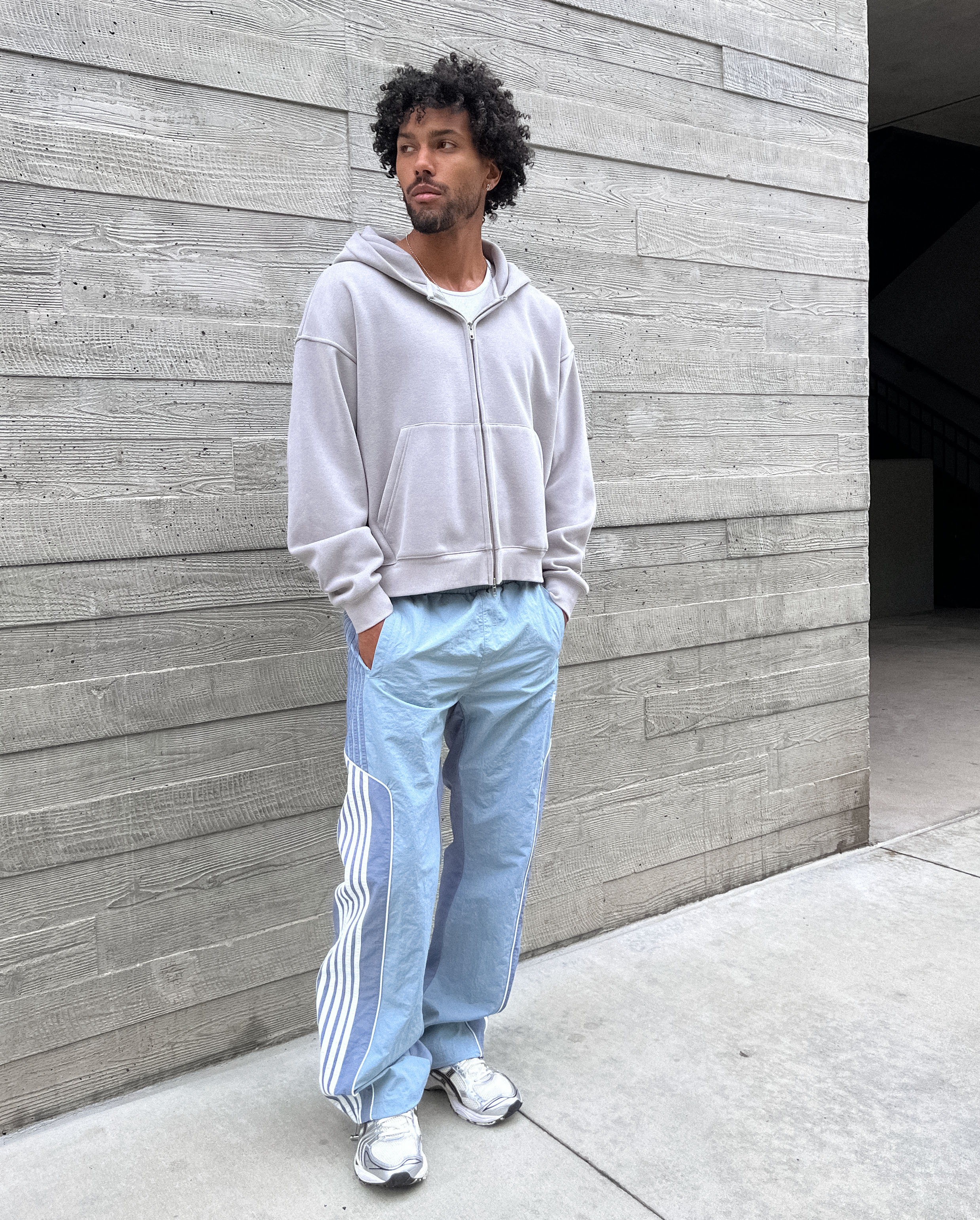 EPTM Offset Pants - Dusty Blue