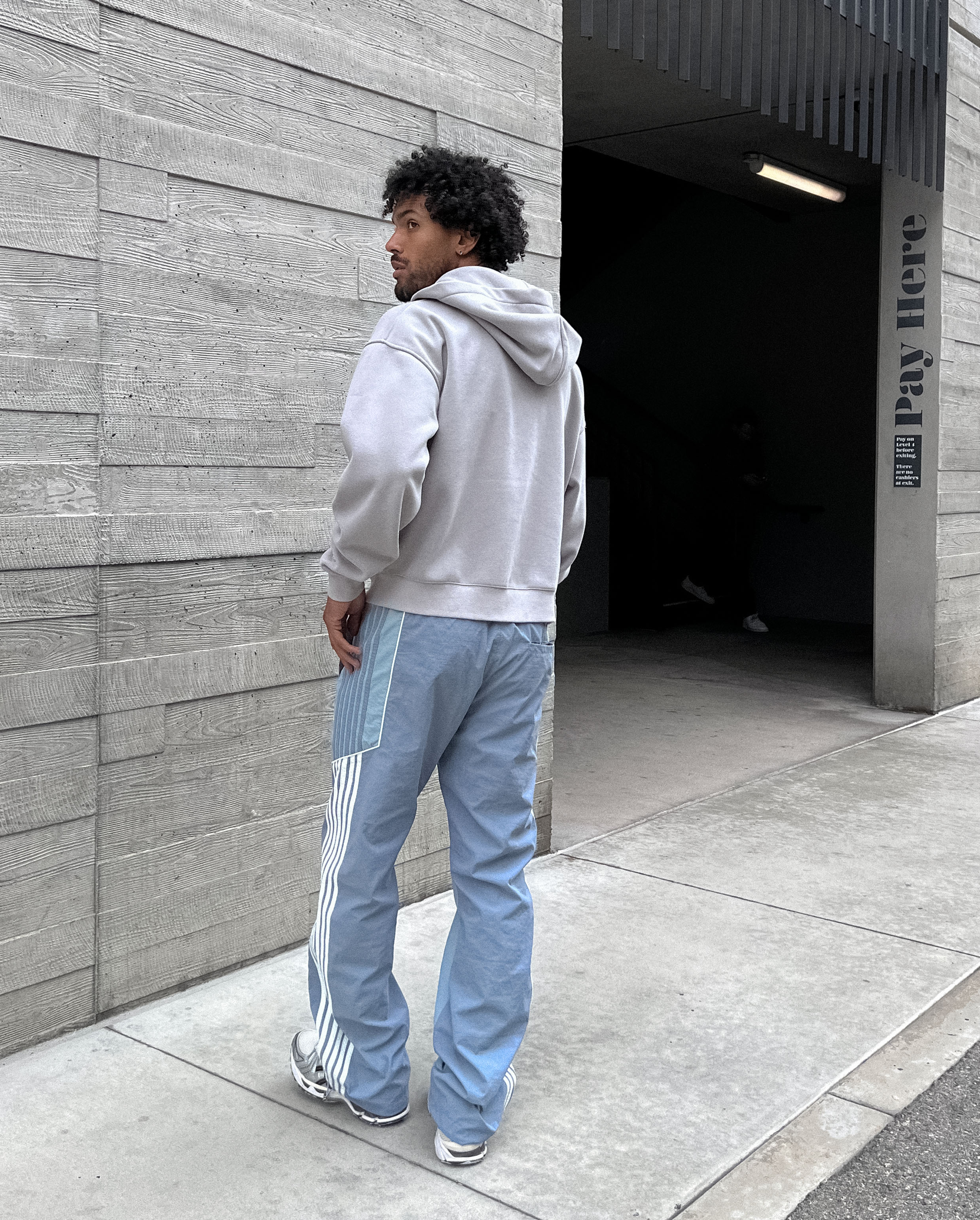 EPTM Offset Pants - Dusty Blue