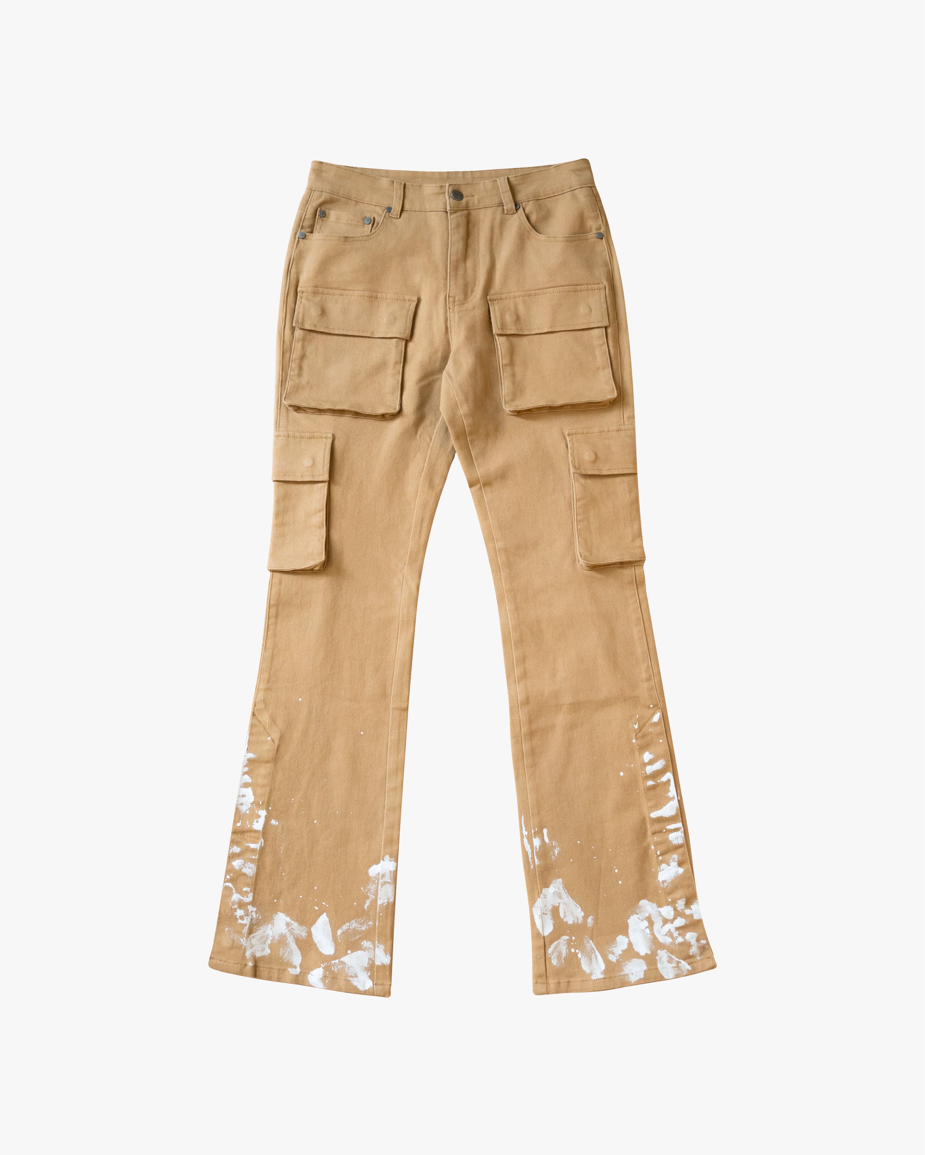 EPTM Snap Cargo Denim - Khaki
