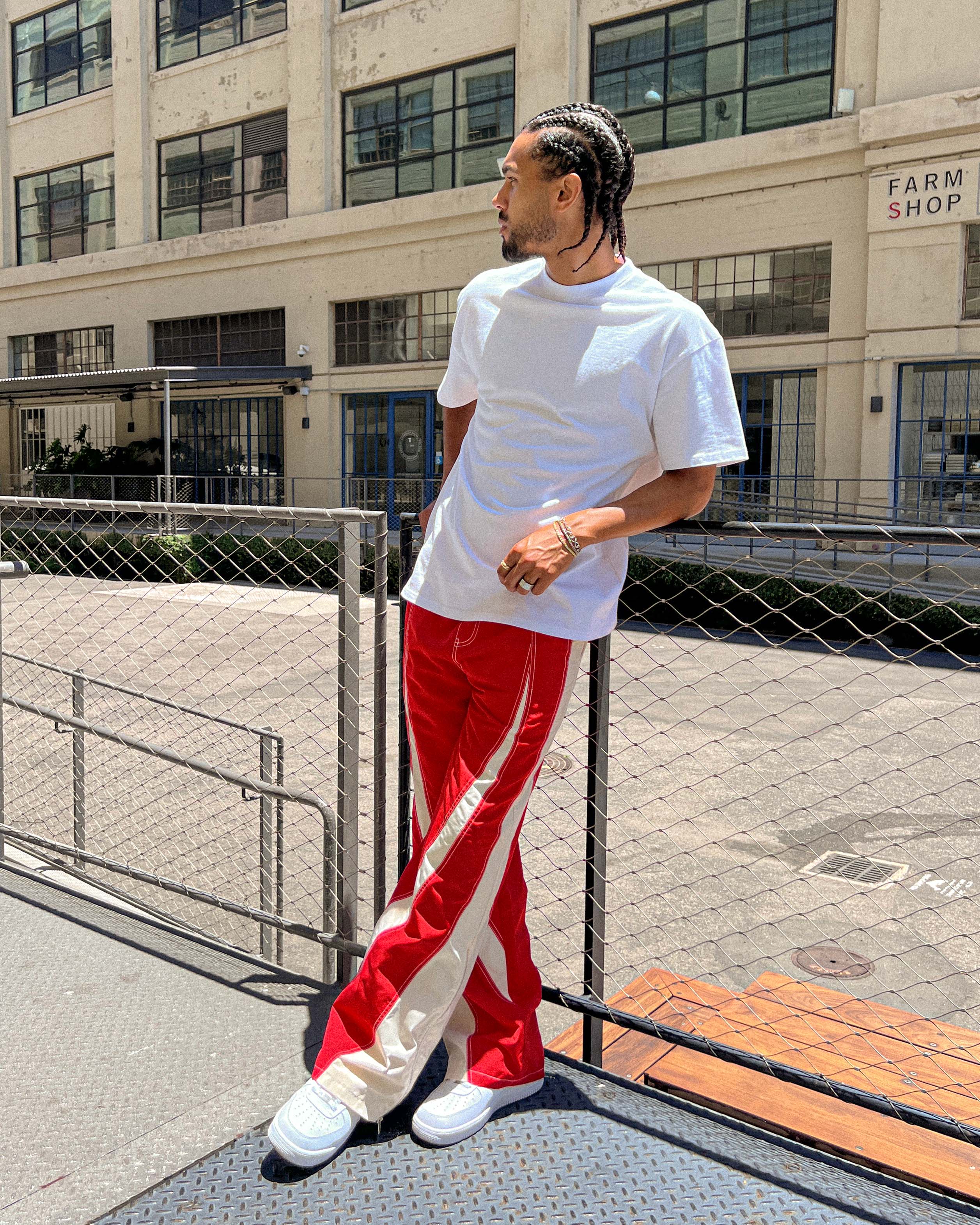 EPTM Parker Track Pants - Red