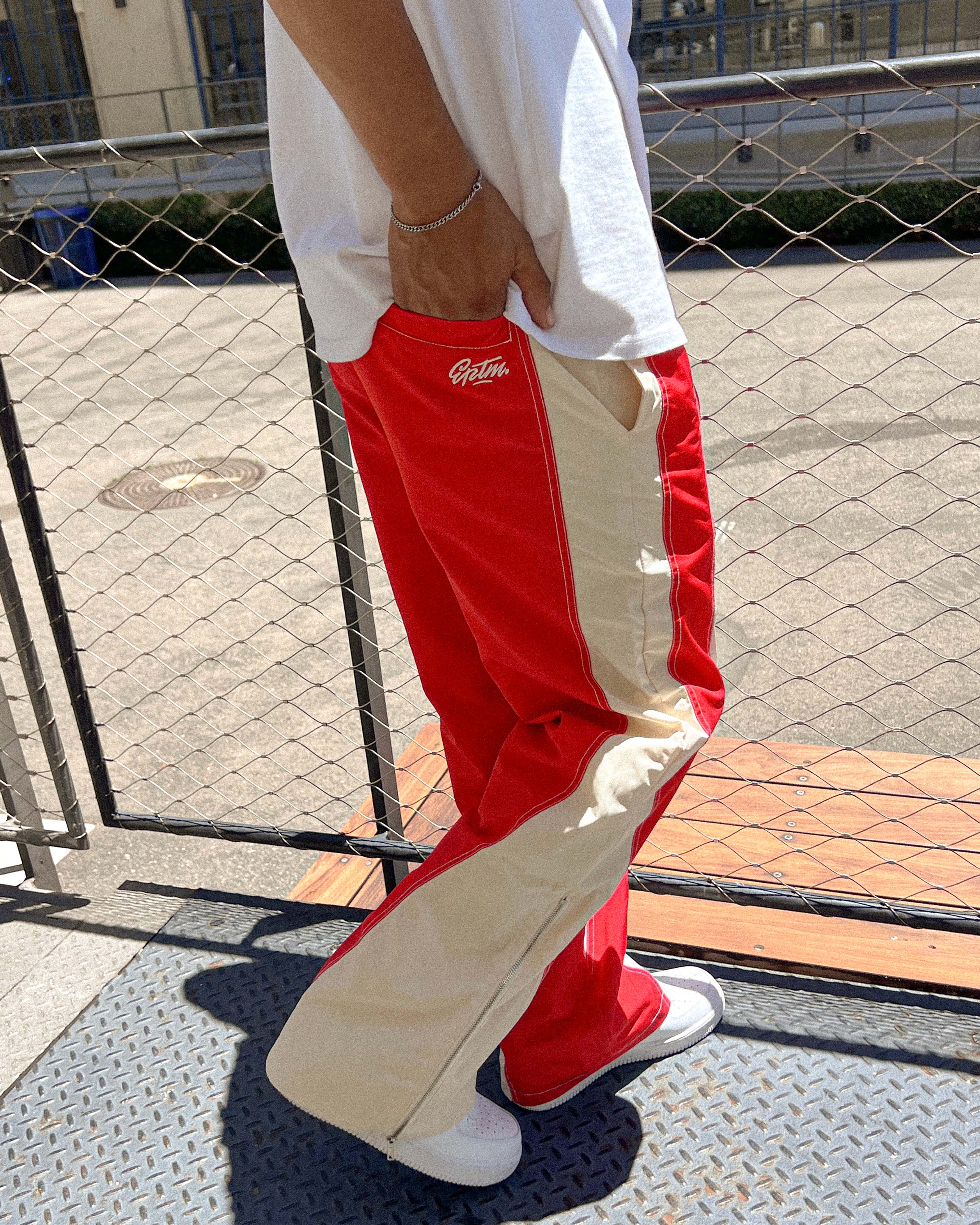 EPTM Parker Track Pants - Red