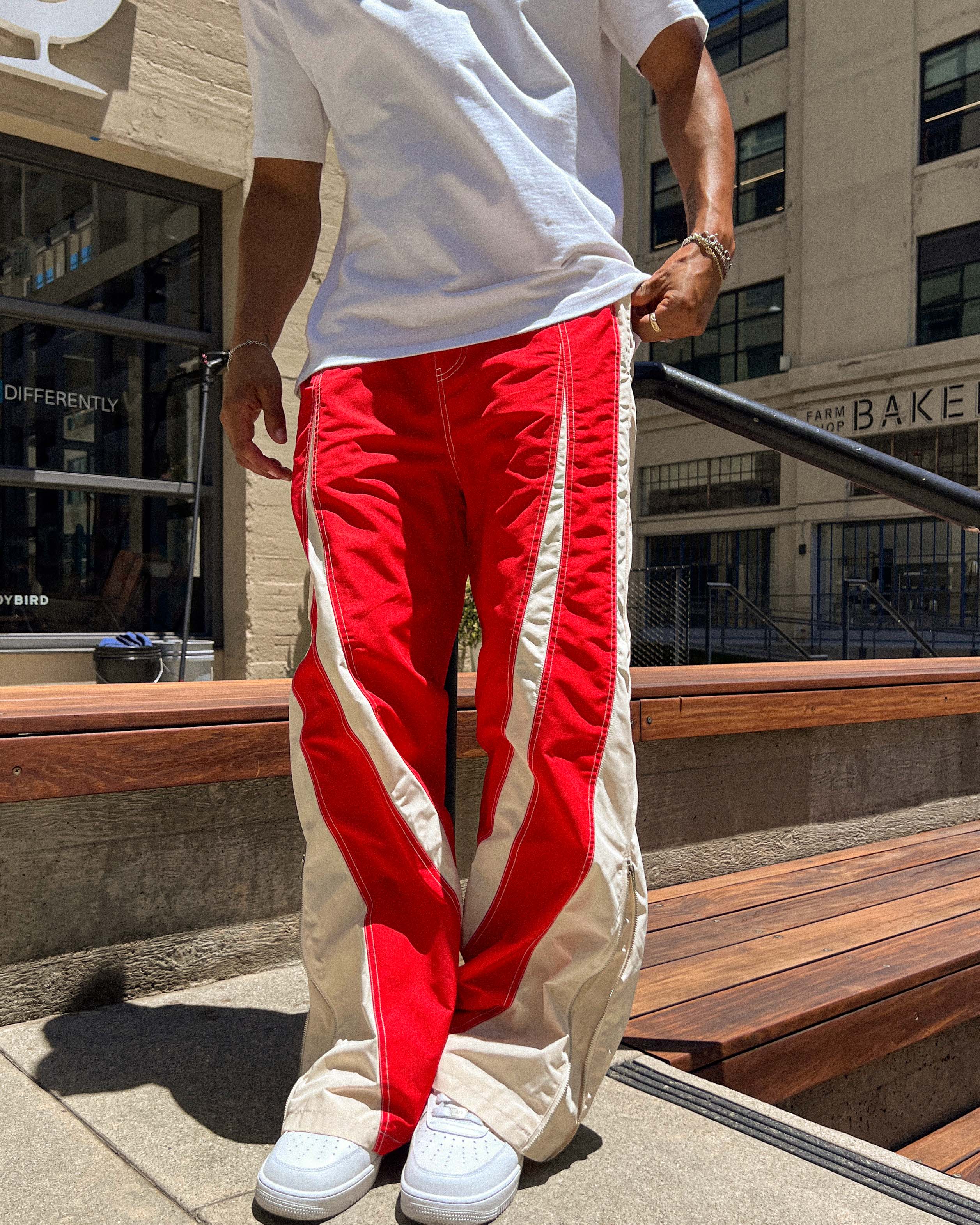 EPTM Parker Track Pants - Red