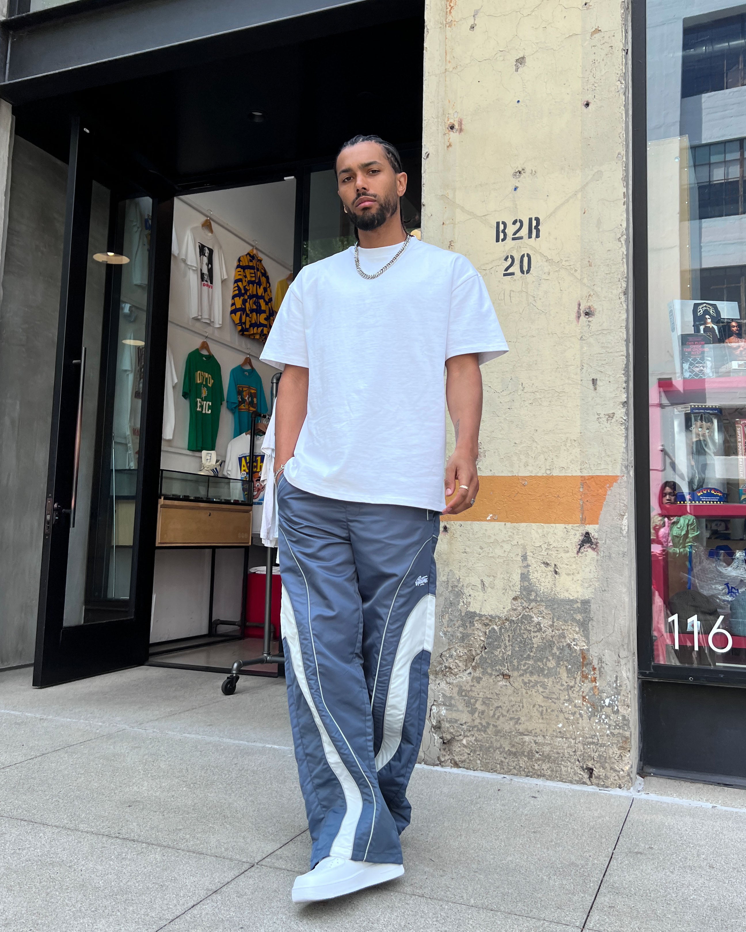 EPTM PASADENA PANTS - DENIM BLUE