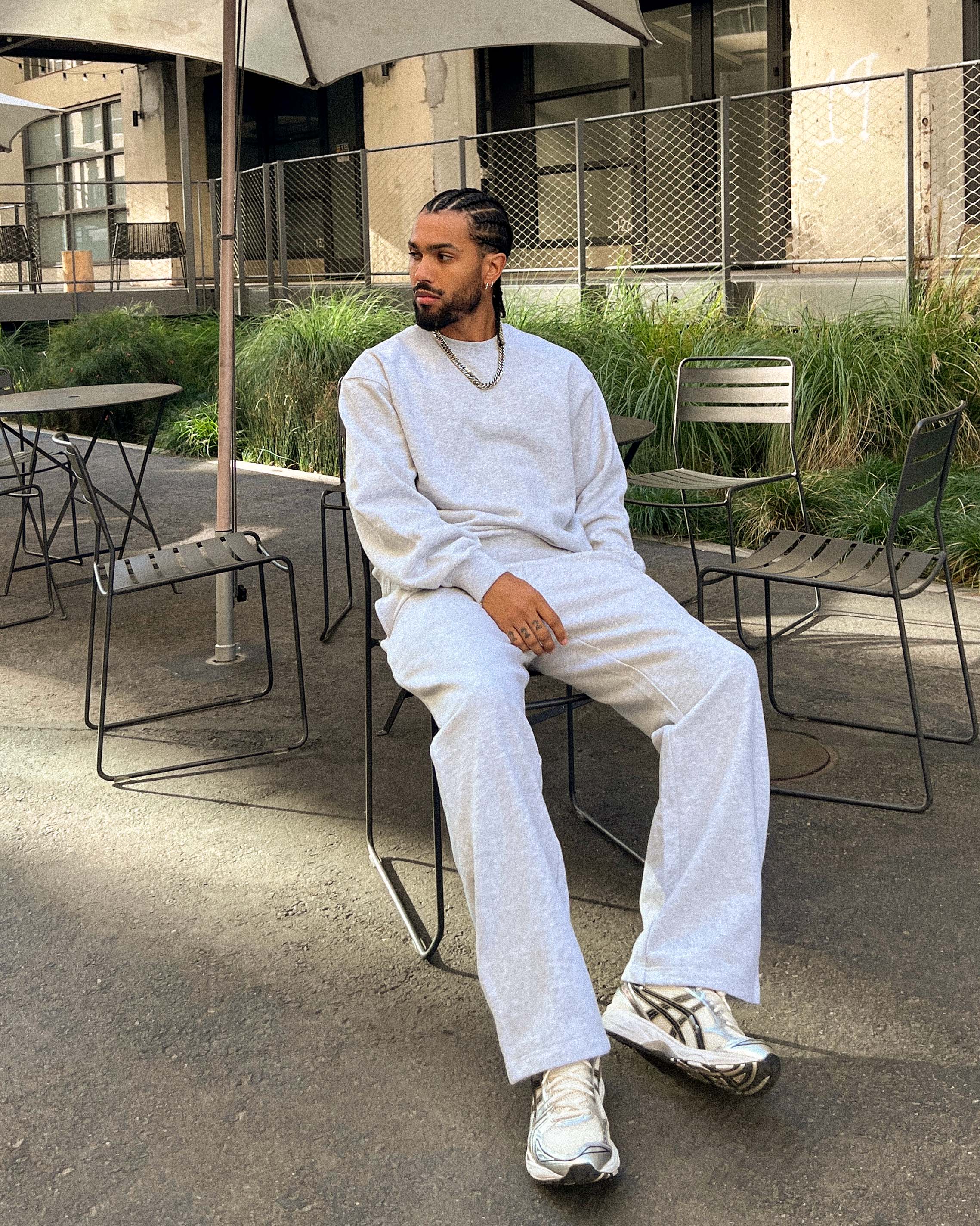 EPTM Perfect Crewneck - Heather Grey