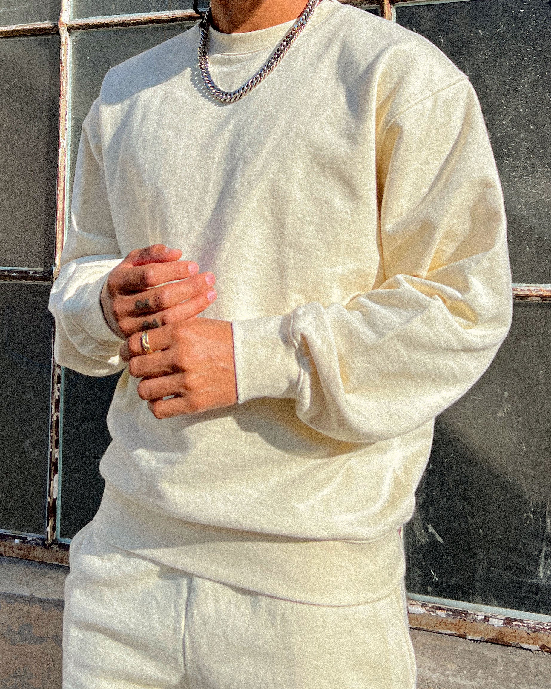 EPTM Perfect Crewneck - Cream