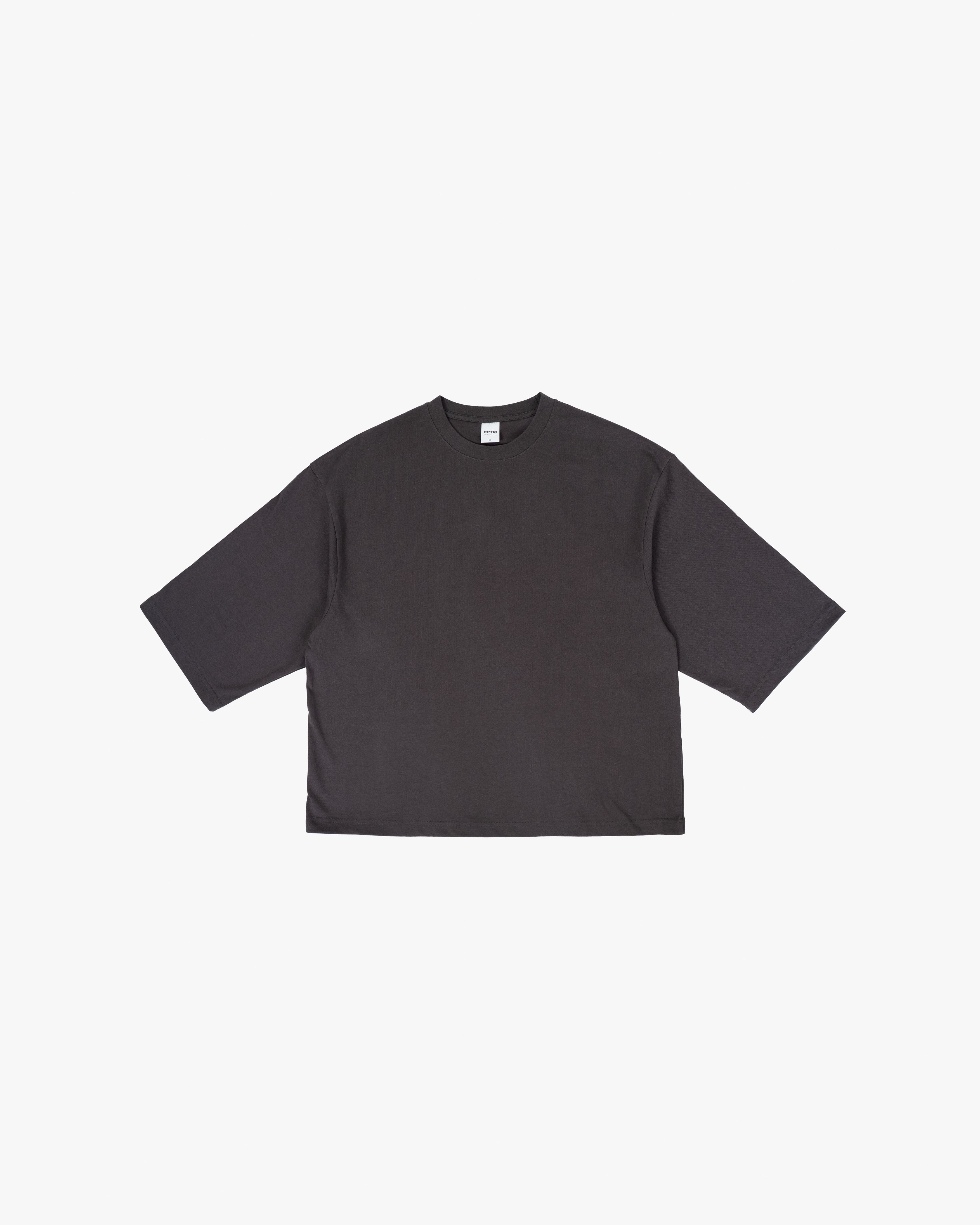 EPTM Perfect Quarter Sleeve Tee - Charcoal