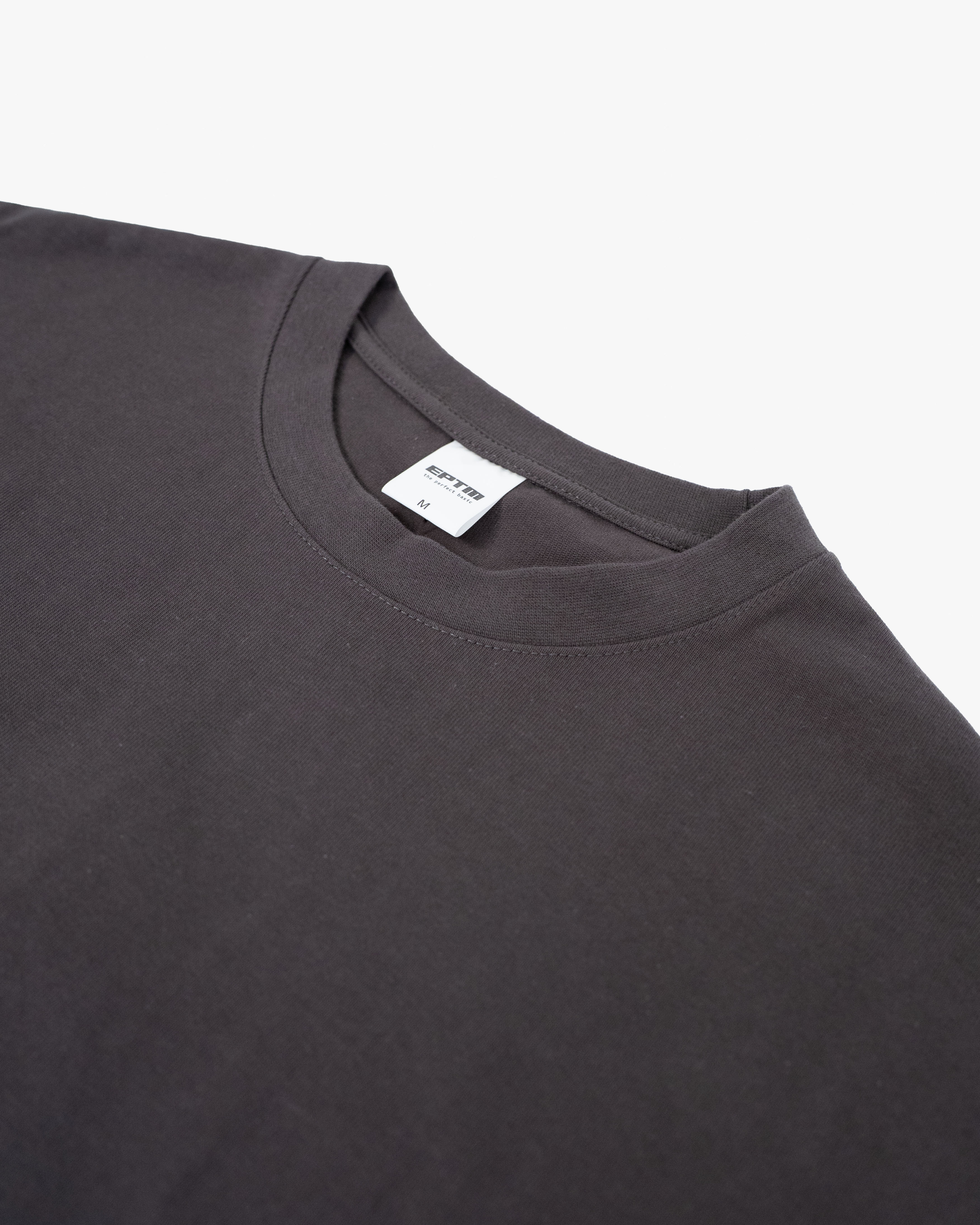 EPTM Perfect Quarter Sleeve Tee - Charcoal