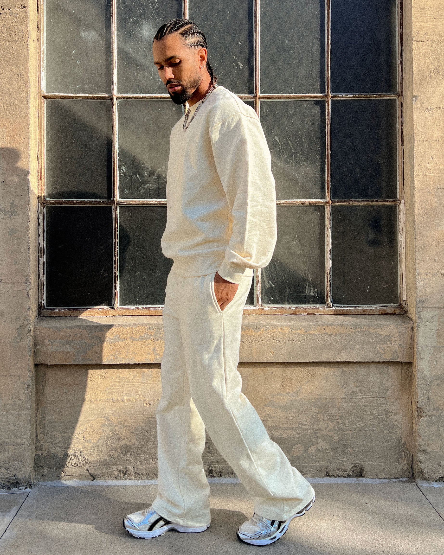 EPTM Perfect Sweatpants - Cream