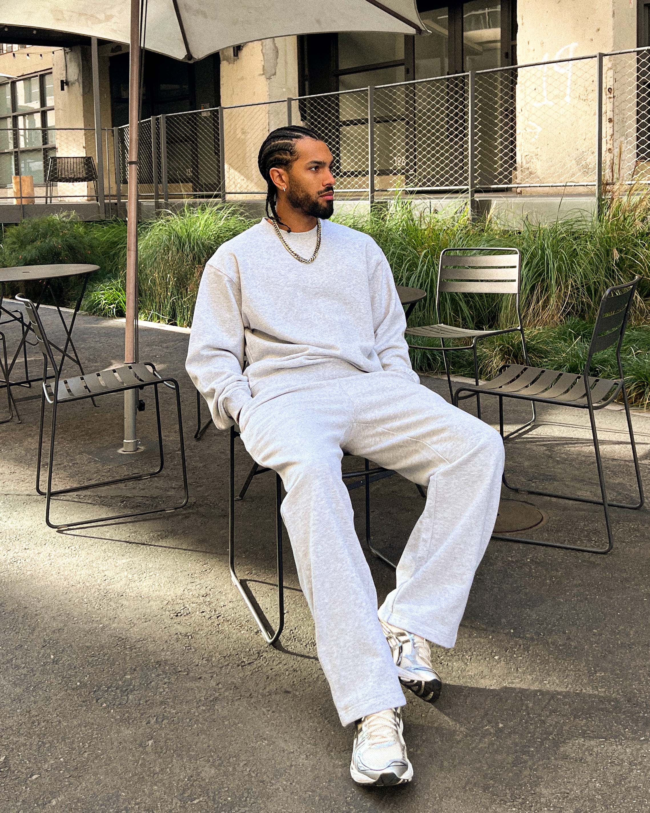 EPTM Perfect Sweatpants - Heather Grey