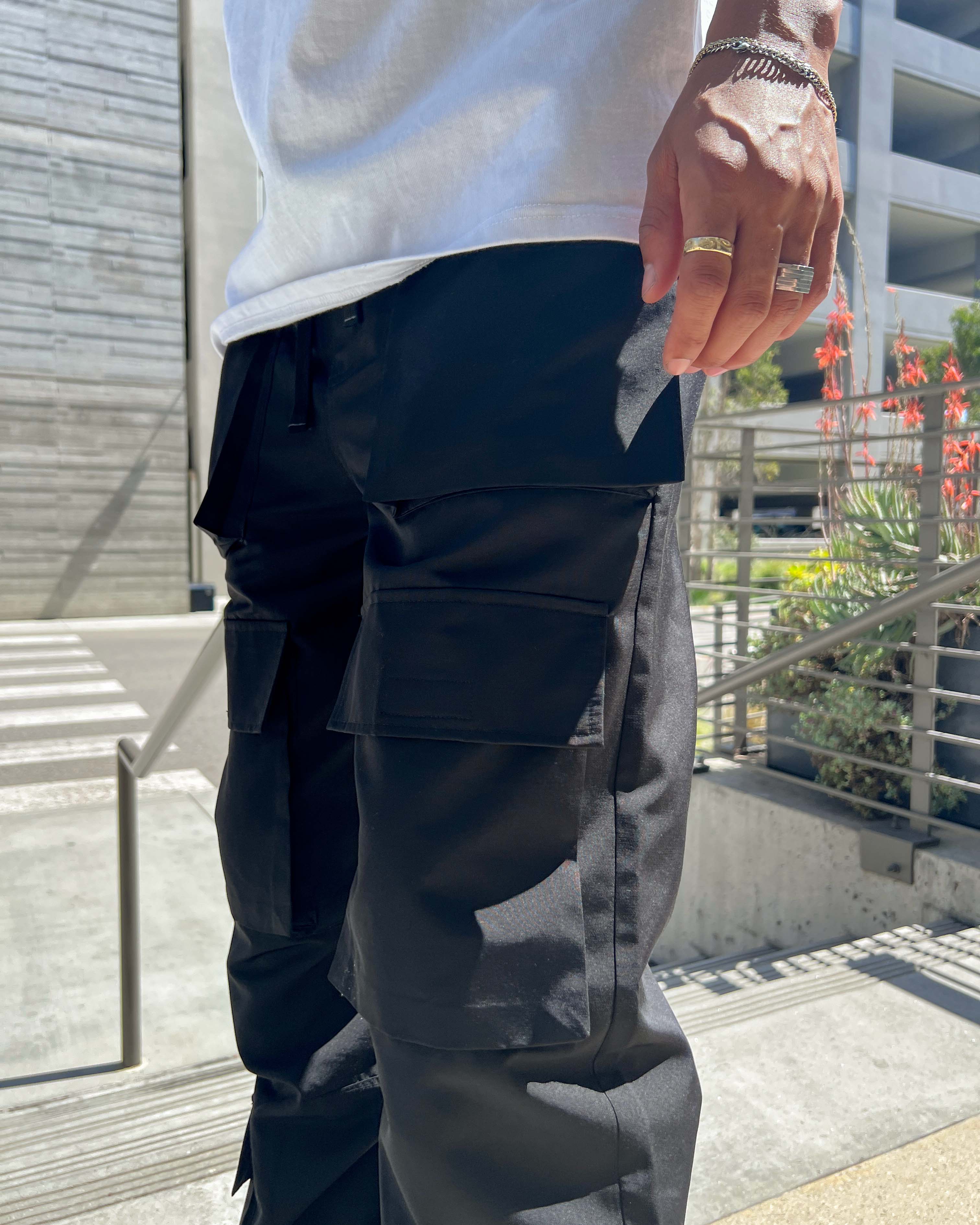EPTM PILOT CARGO PANTS - BLACK