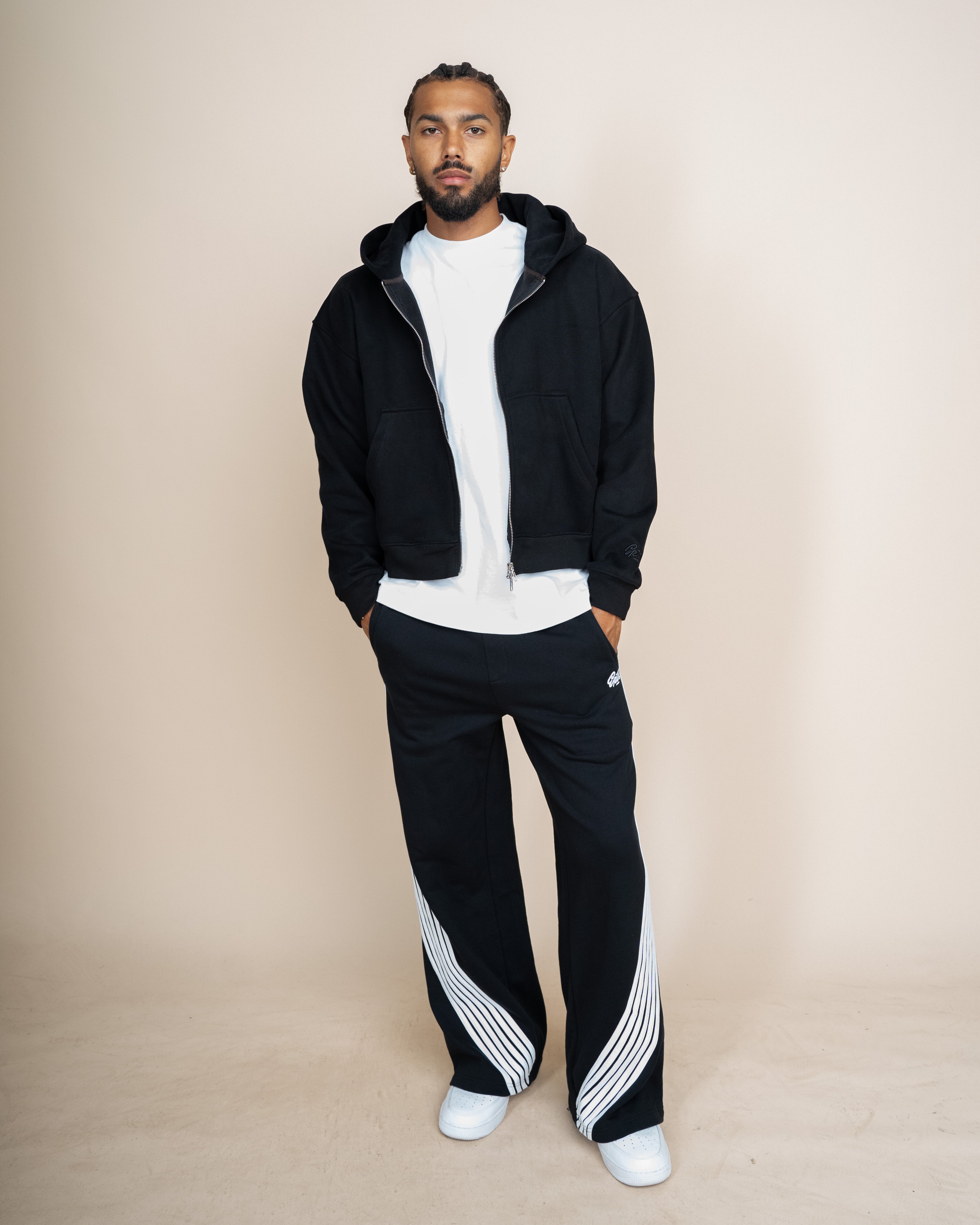 EPTM Perfect Zip Up Hoodie - Black