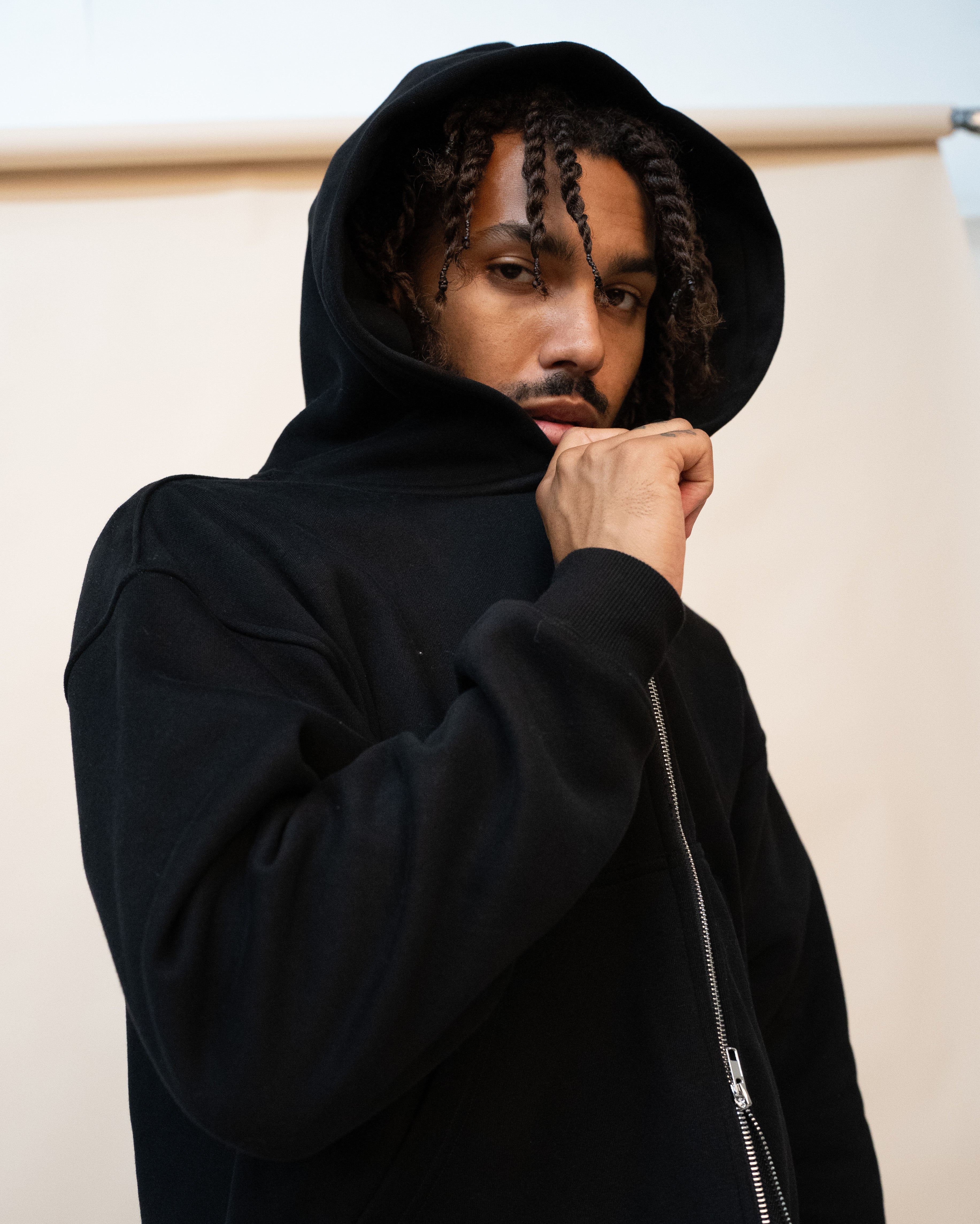 EPTM Perfect Zip Up Hoodie - Black
