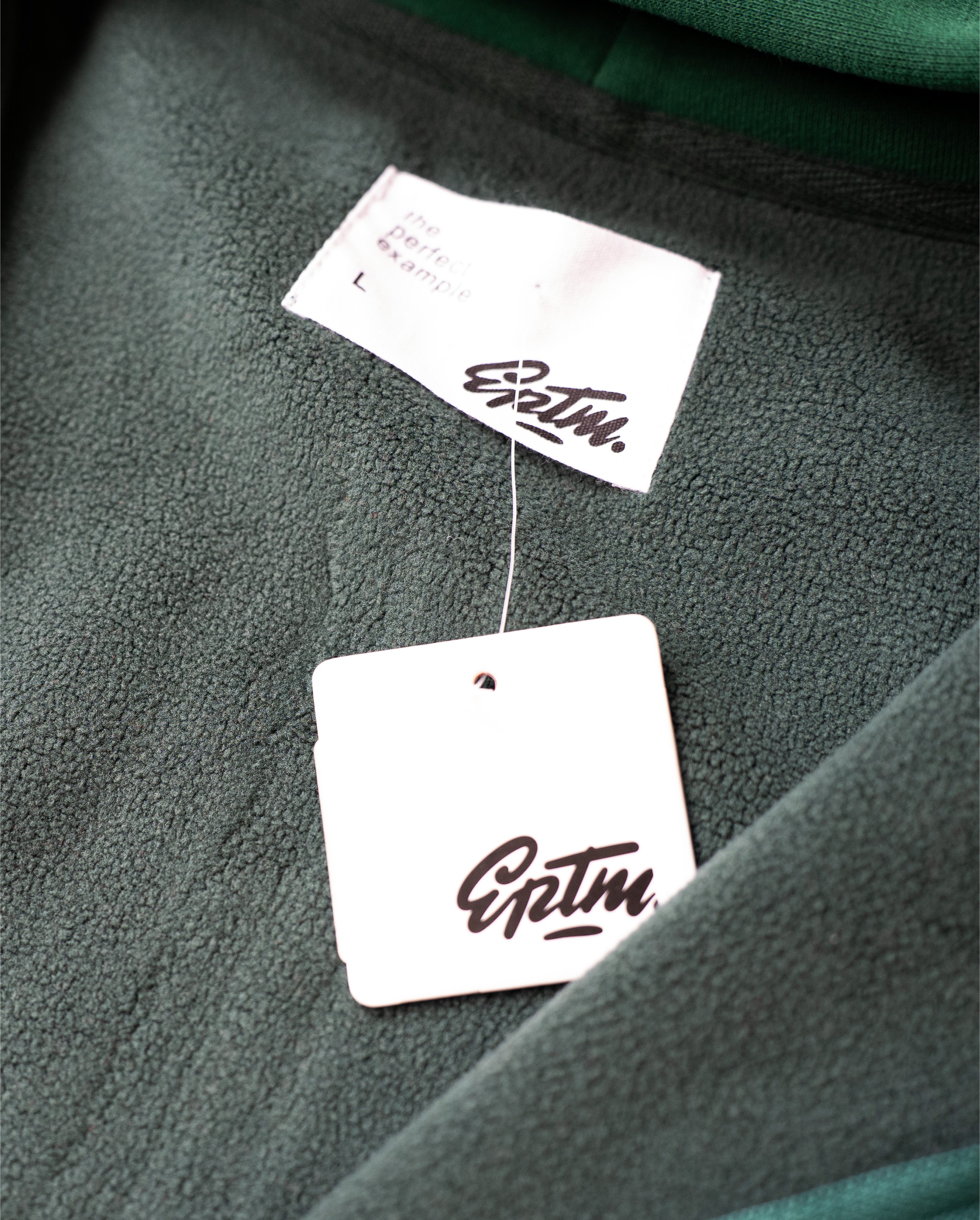 Real Camo Striped Zip Up Hoodie - Hunter Green