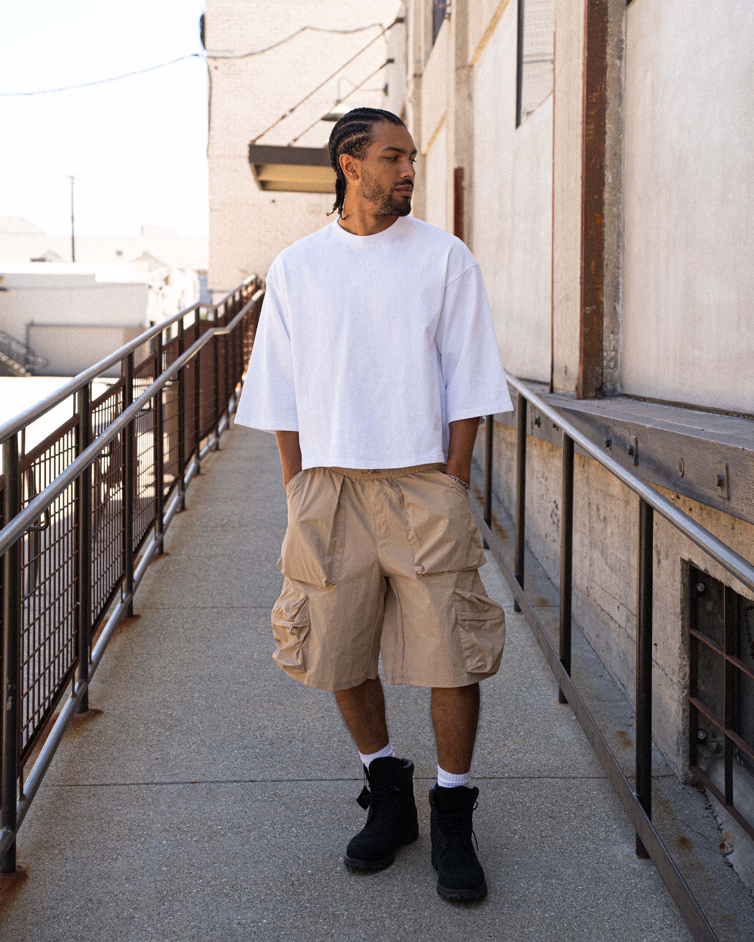 EPTM Rocky Cargo Shorts - Khaki