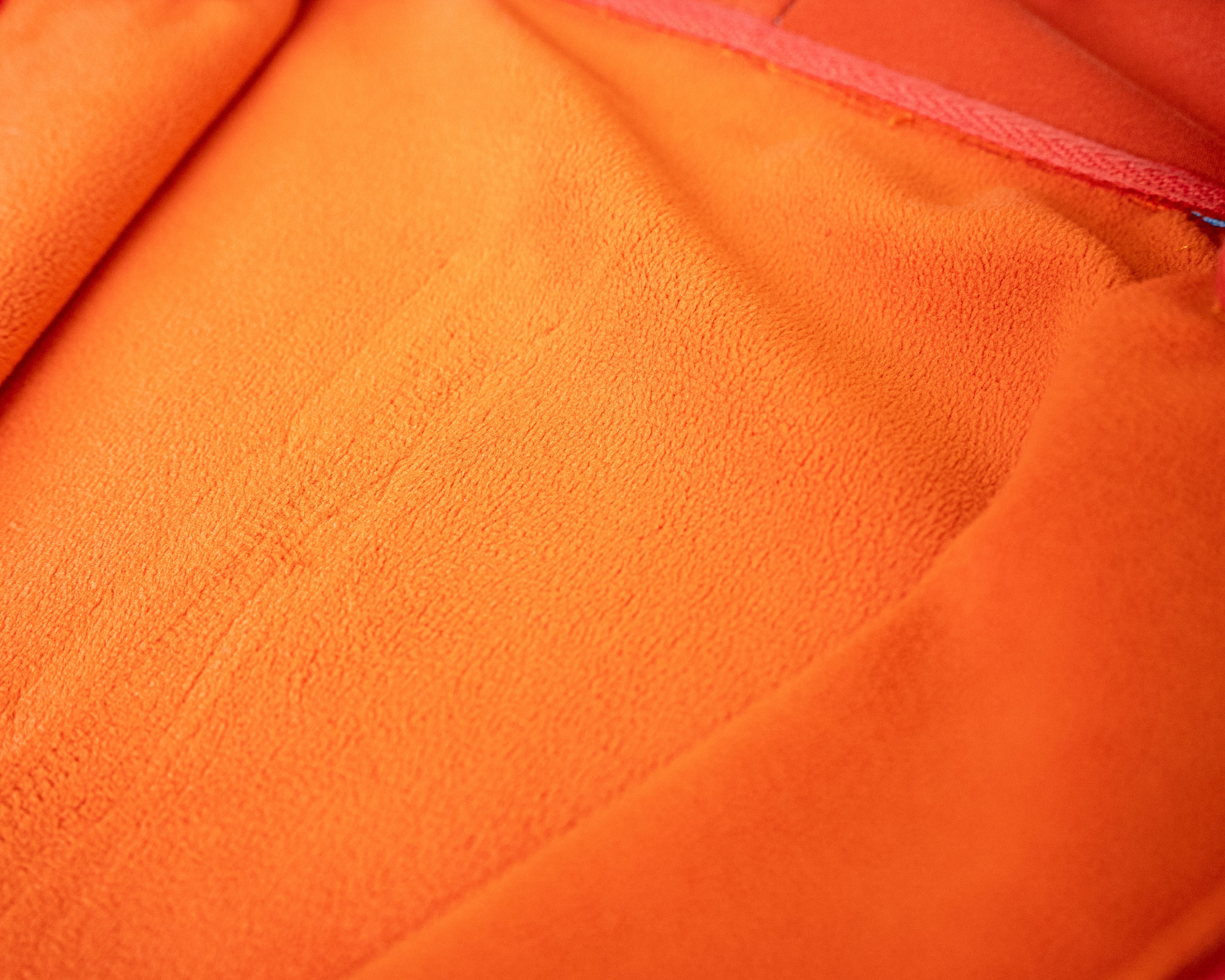 Real Camo Striped Zip Up Hoodie - Orange