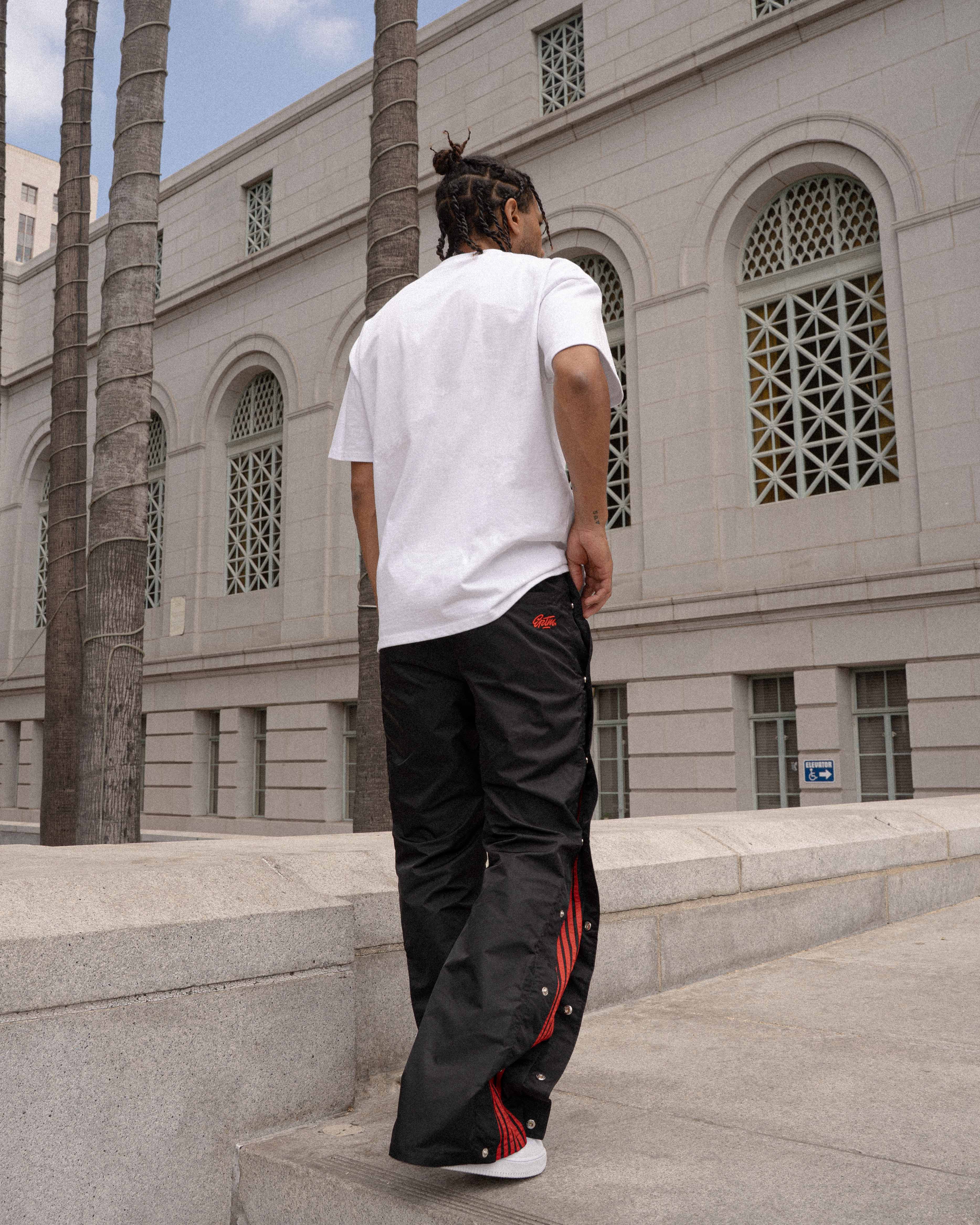 EPTM Snappy Track Pants - Black