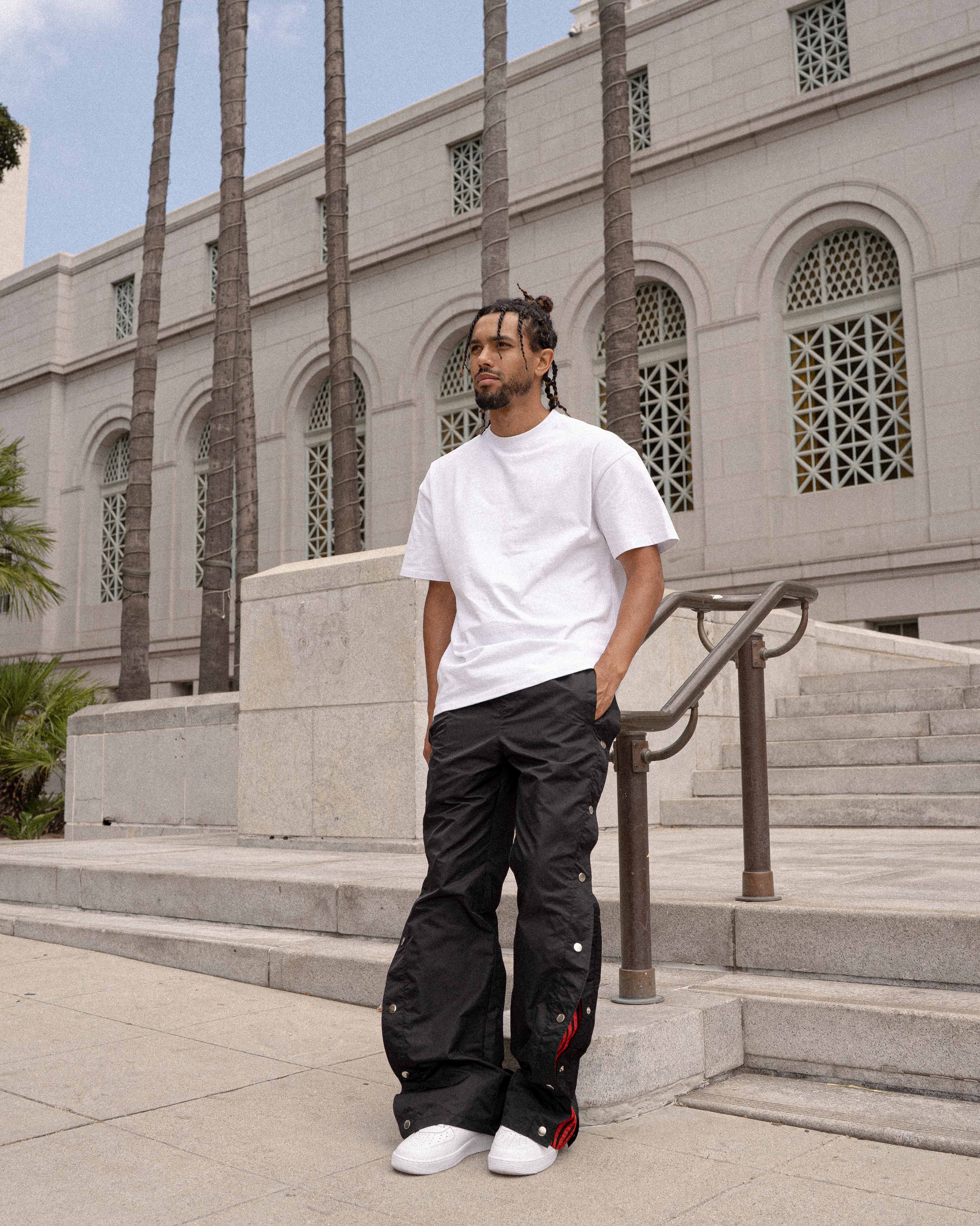 EPTM Snappy Track Pants - Black