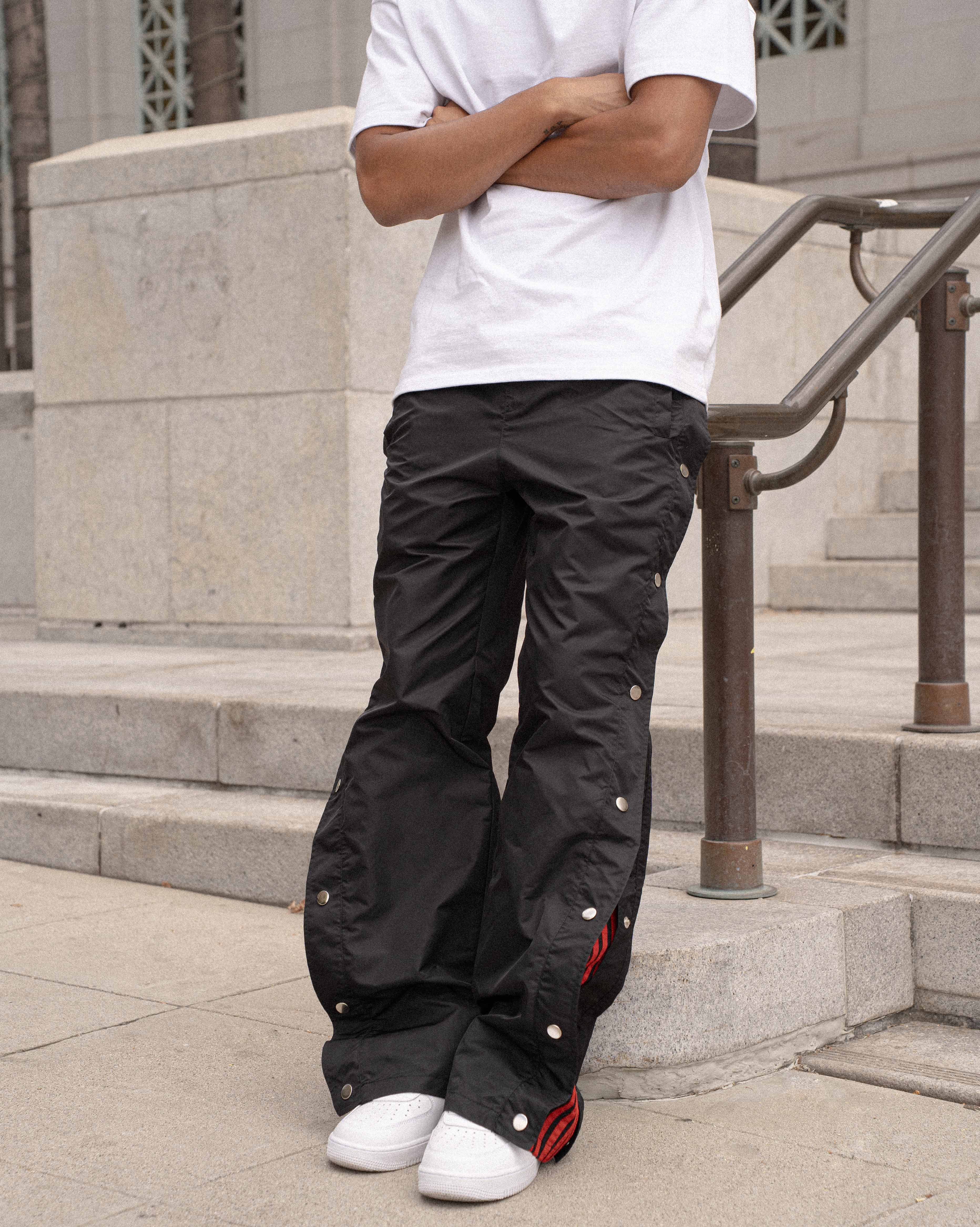 EPTM Snappy Track Pants - Black