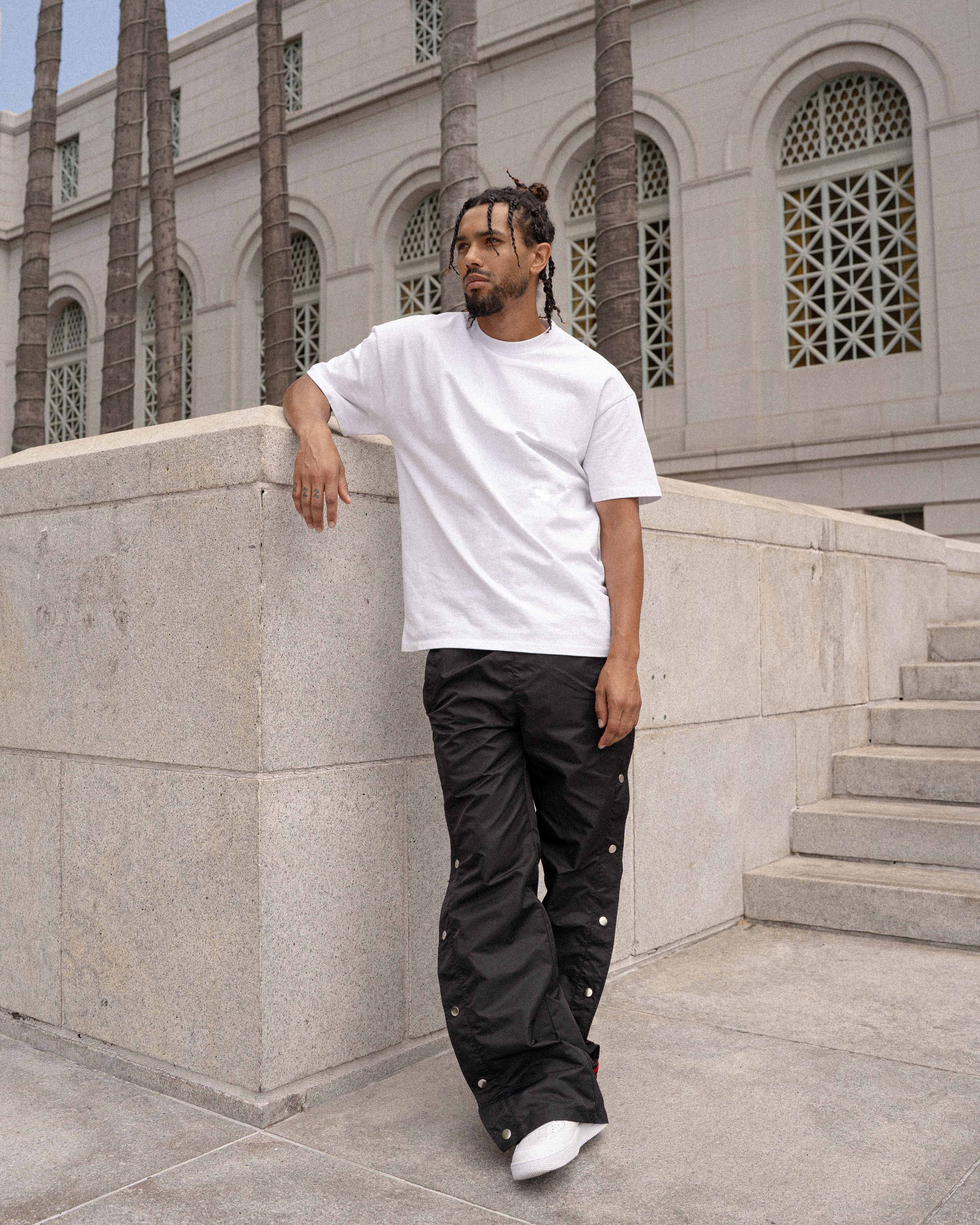 EPTM Snappy Track Pants - Black