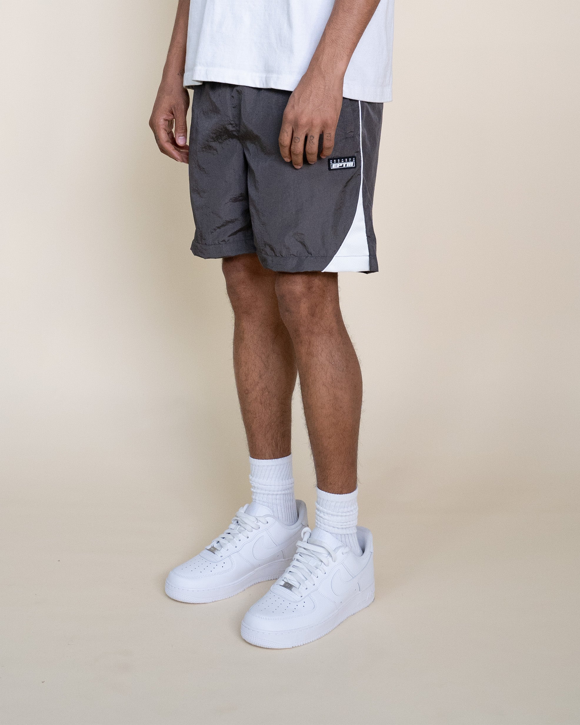 EPTM Derby Shorts - Charcoal