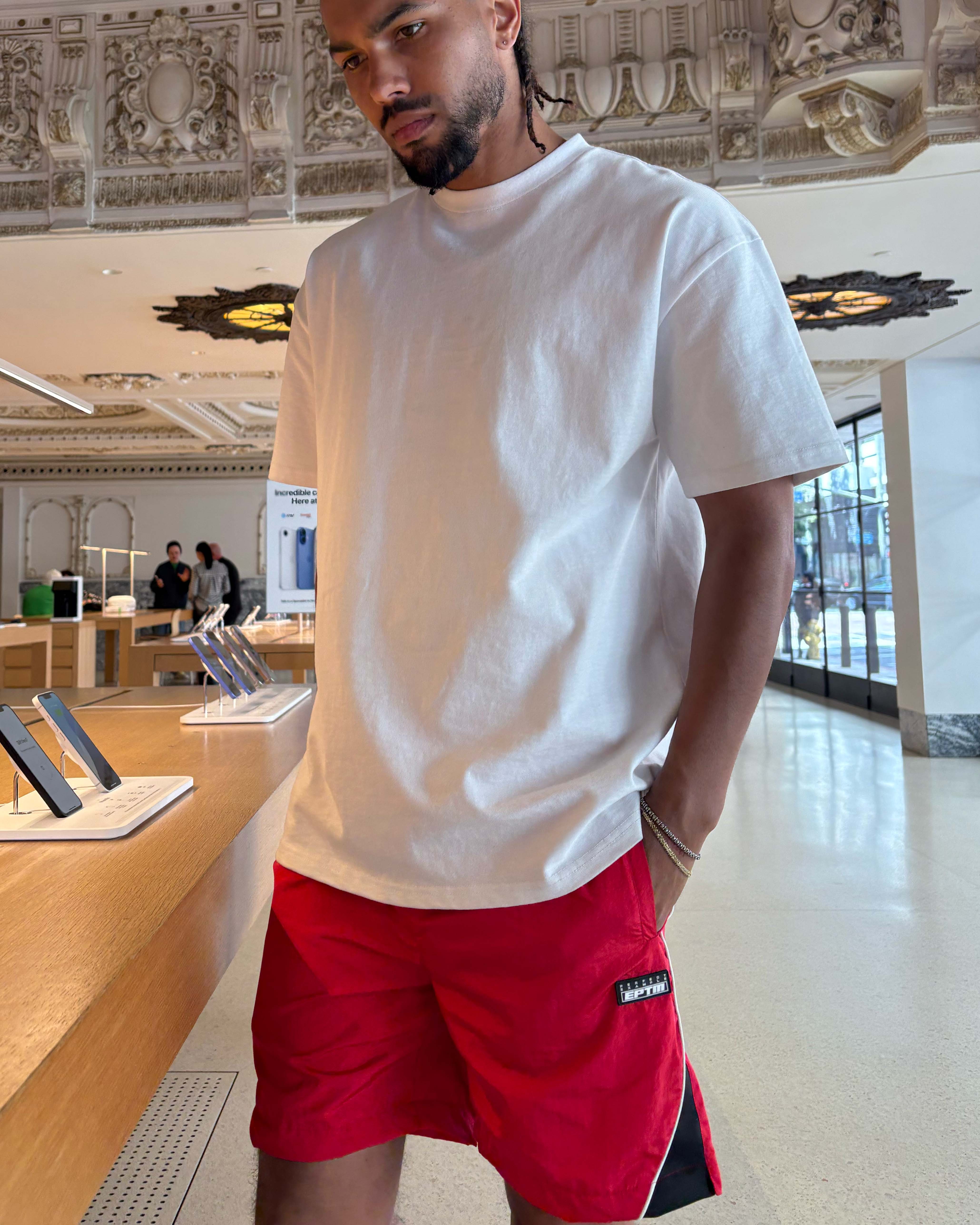 EPTM DERBY SHORTS - RED