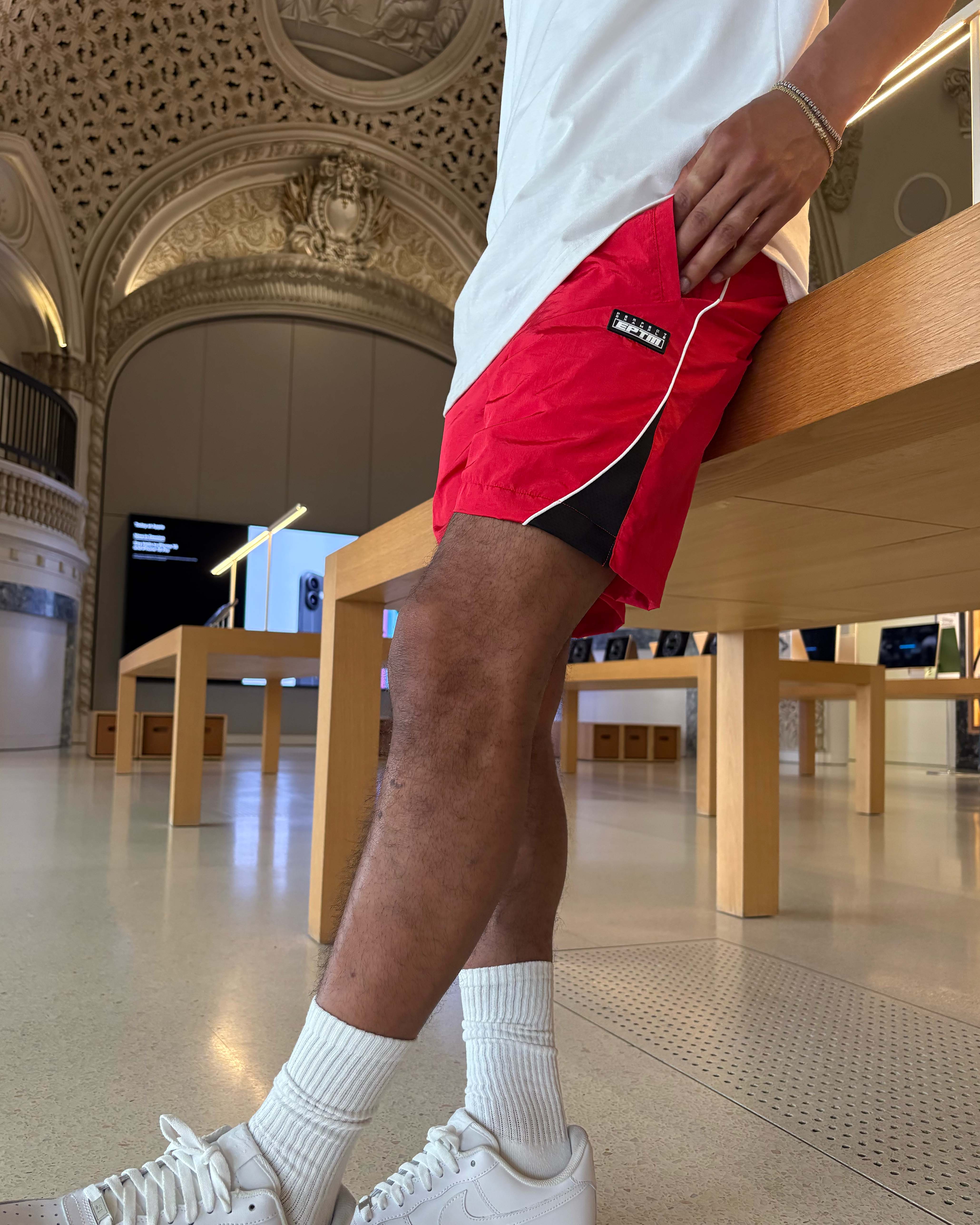 EPTM DERBY SHORTS - RED