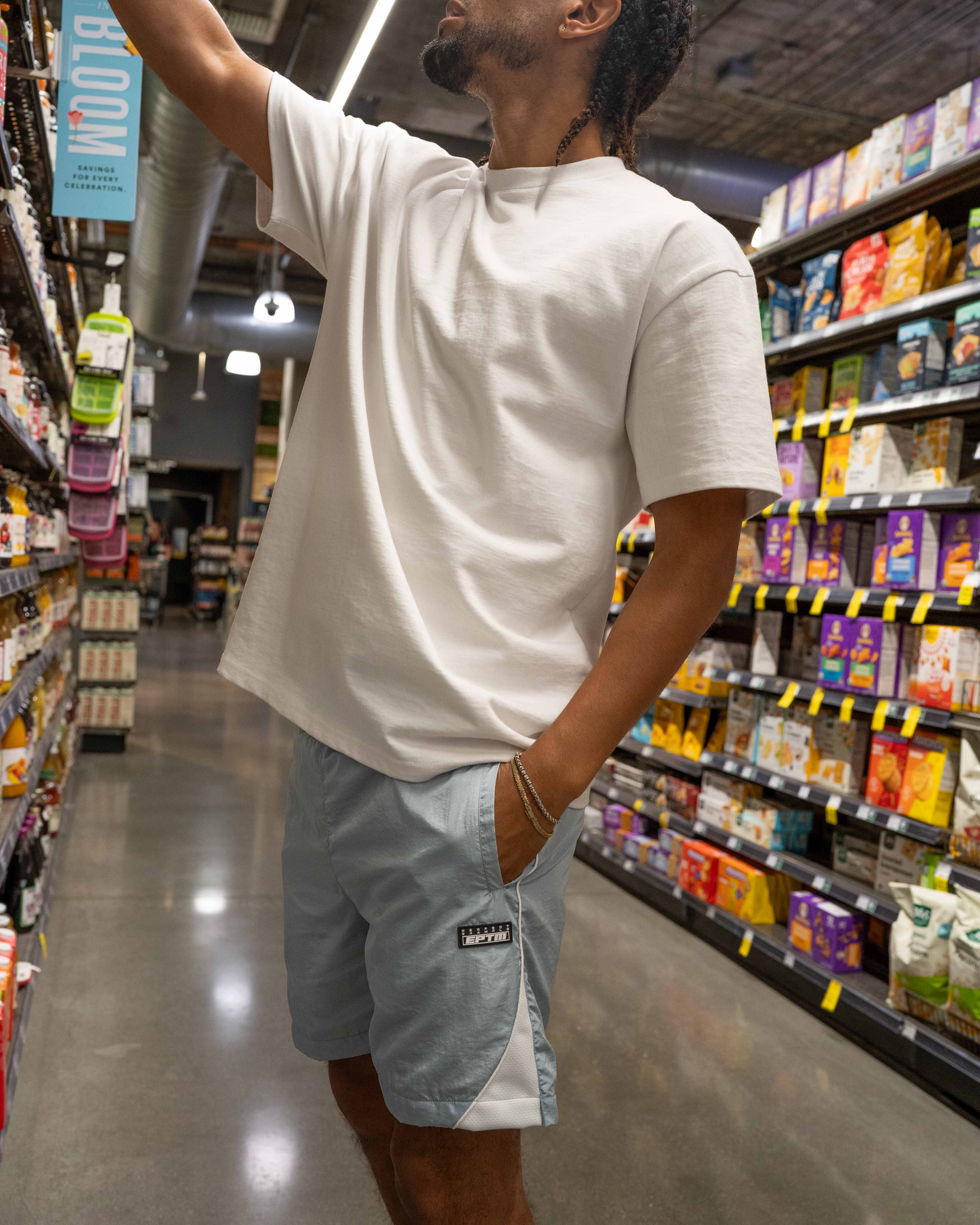 EPTM Derby Shorts - Sky Blue