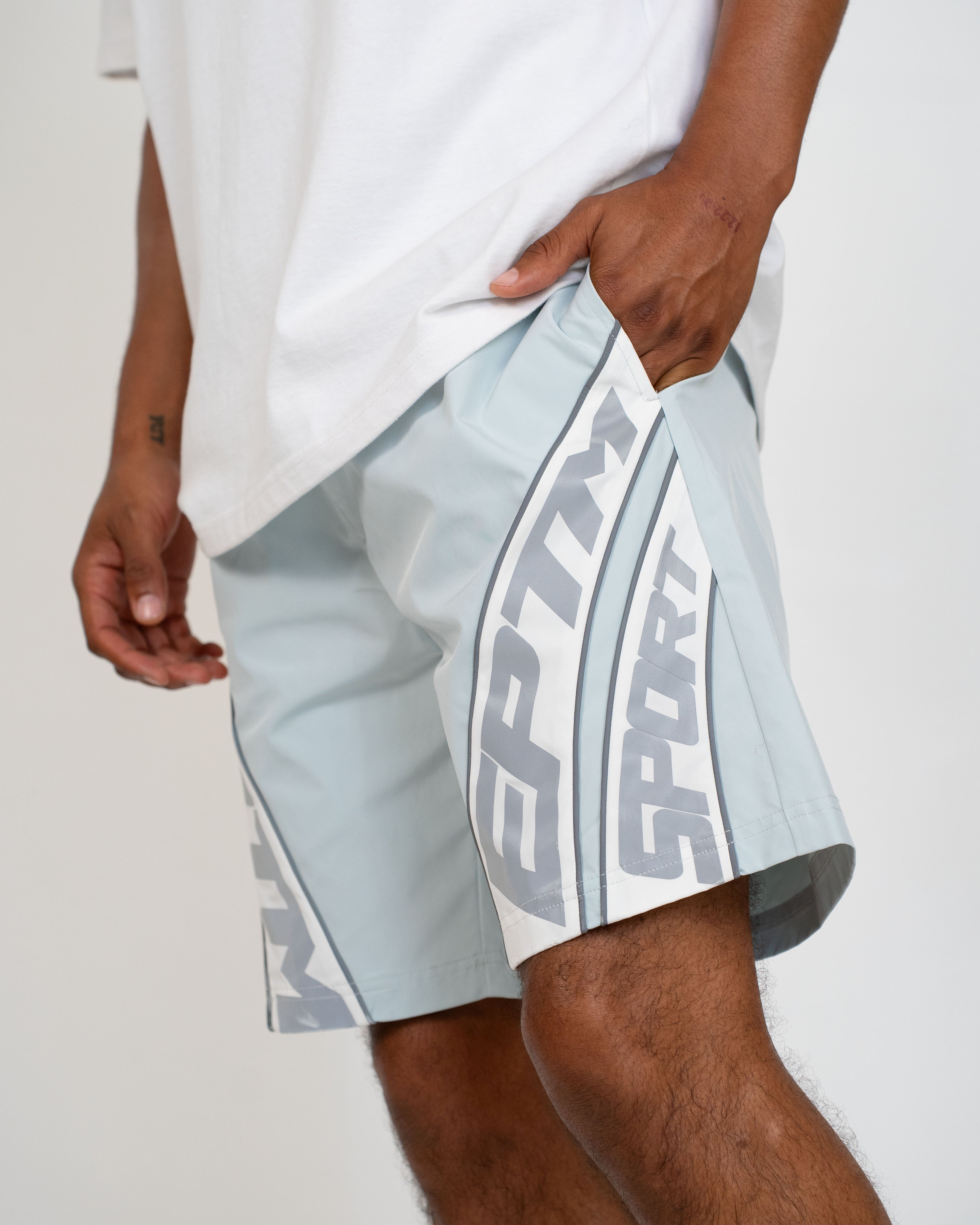 EPTM Speed Shorts - Sky Blue
