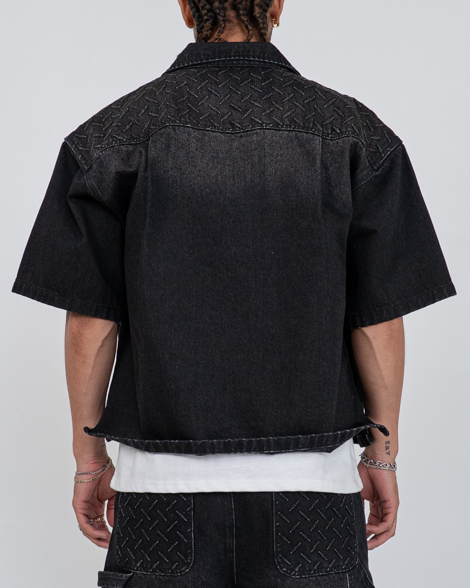 EPTM Steeler Denim Shirt - Black